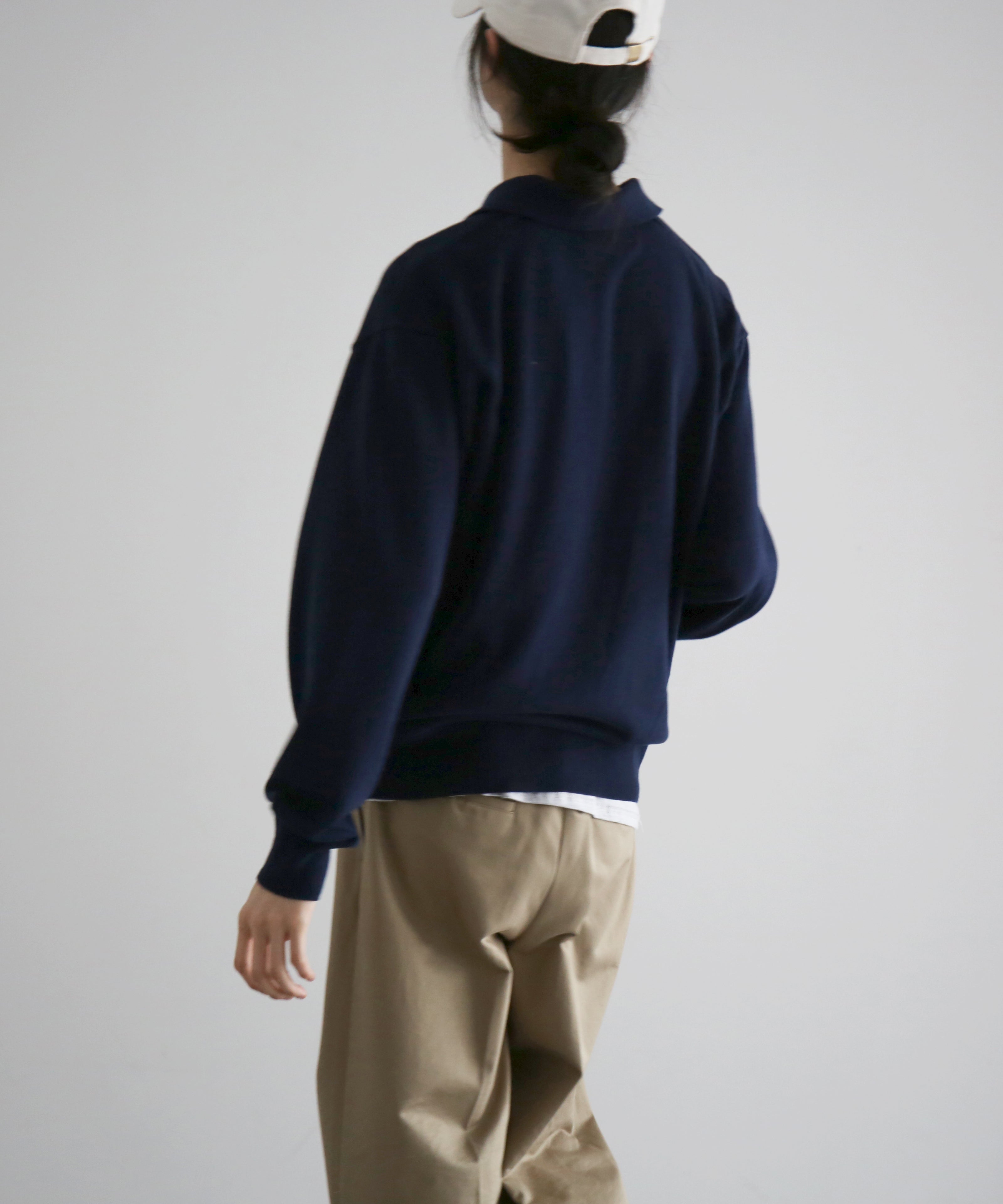 KAIKO Supima polo "NAVY"