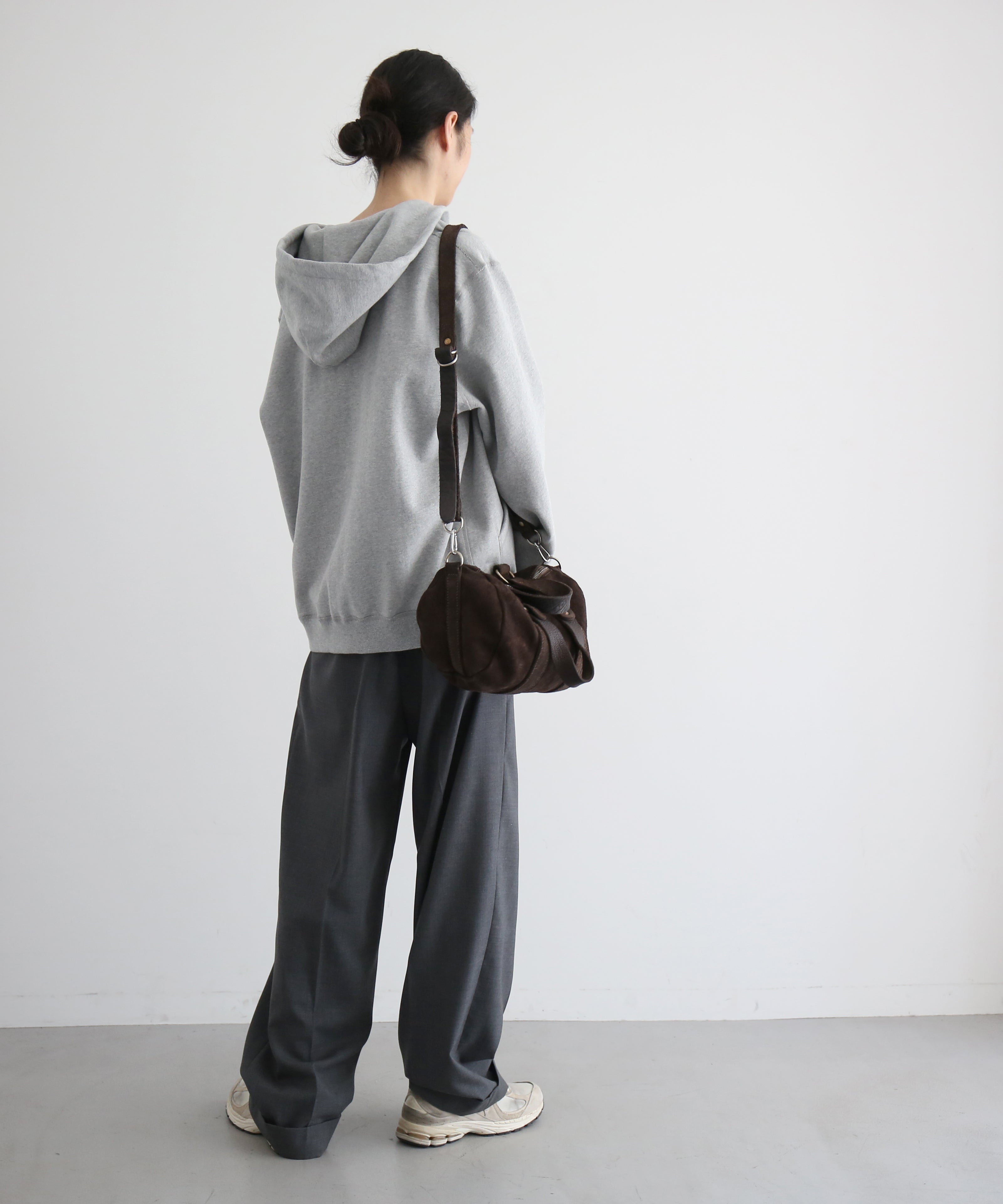 GUIDI Cross body "WHITE"