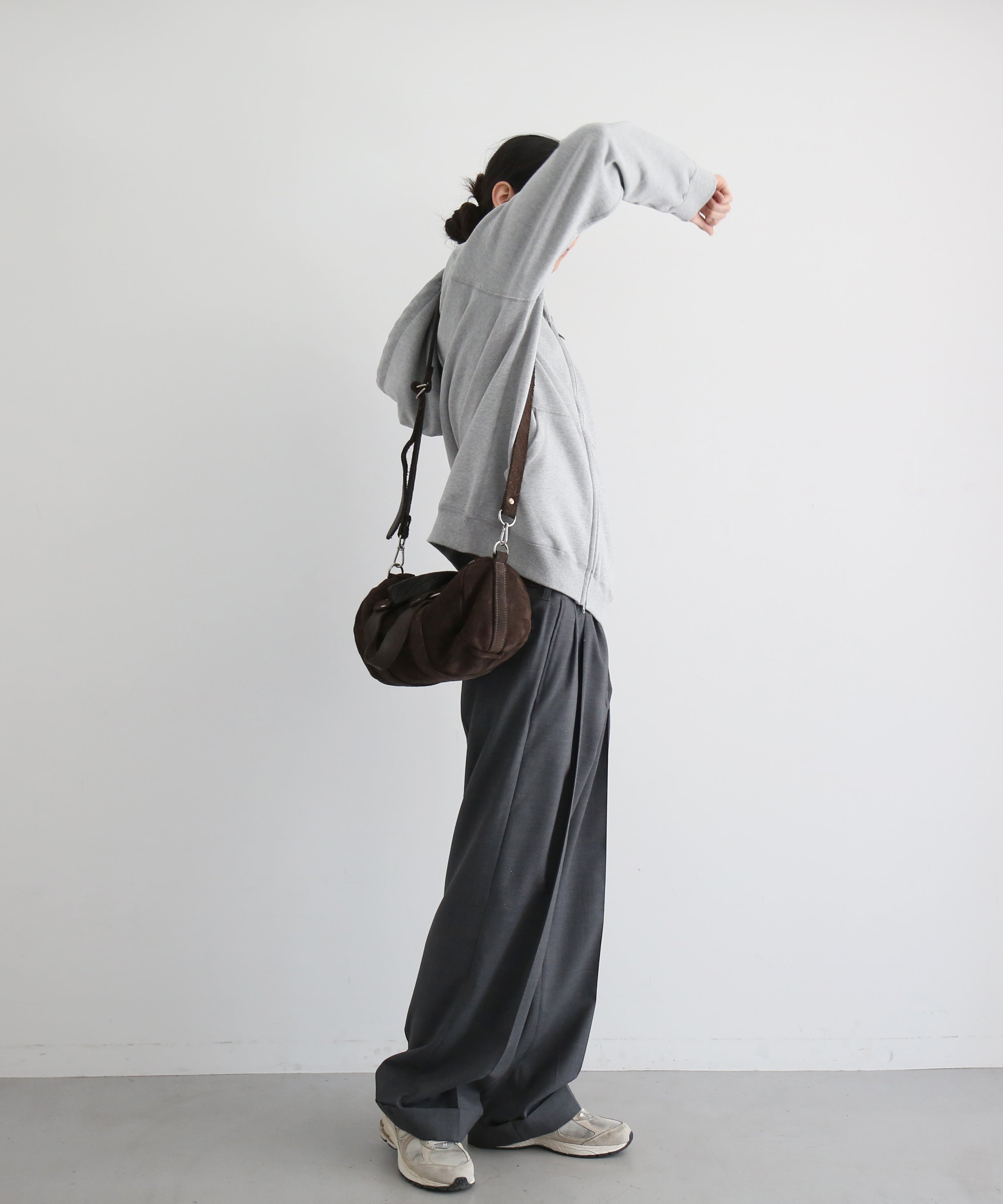 GUIDI Cross body "WHITE"
