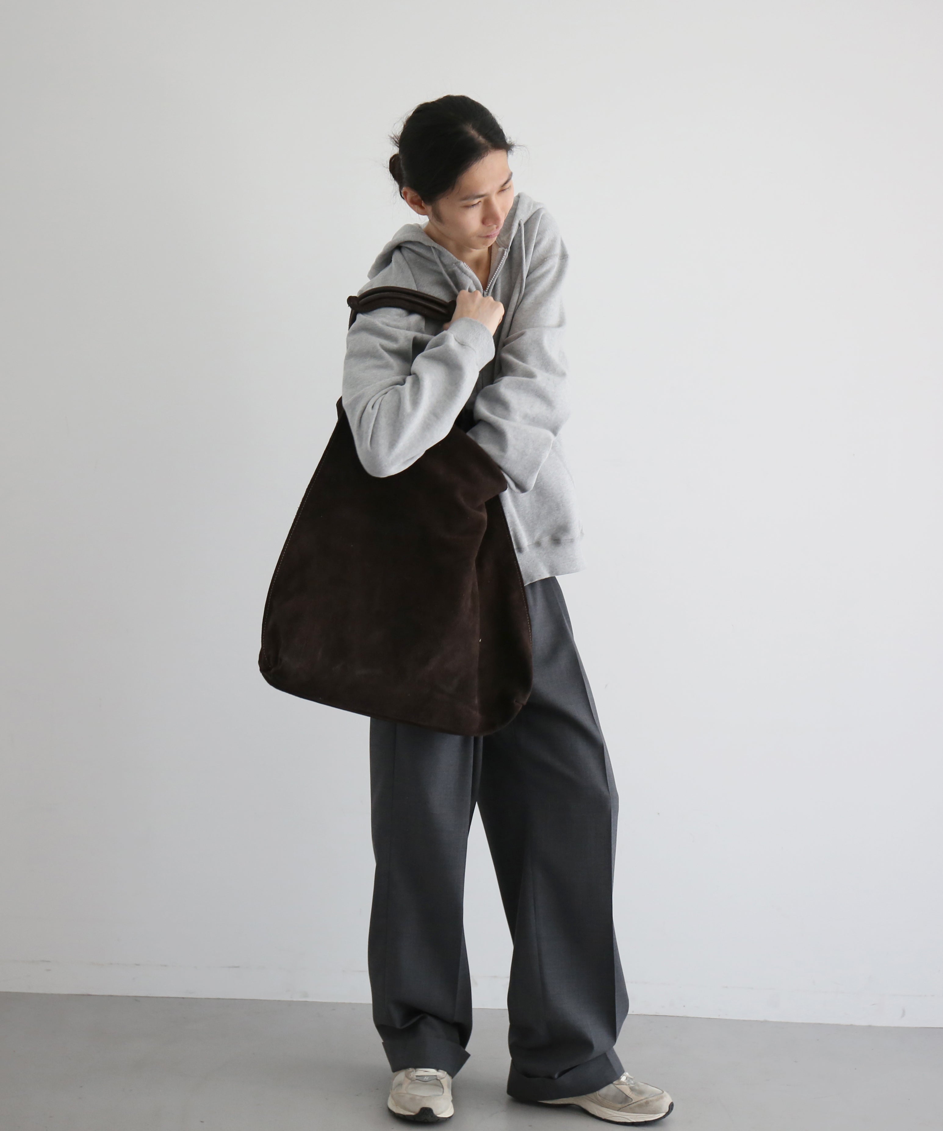 GUIDI Shopper bag "WHITE"