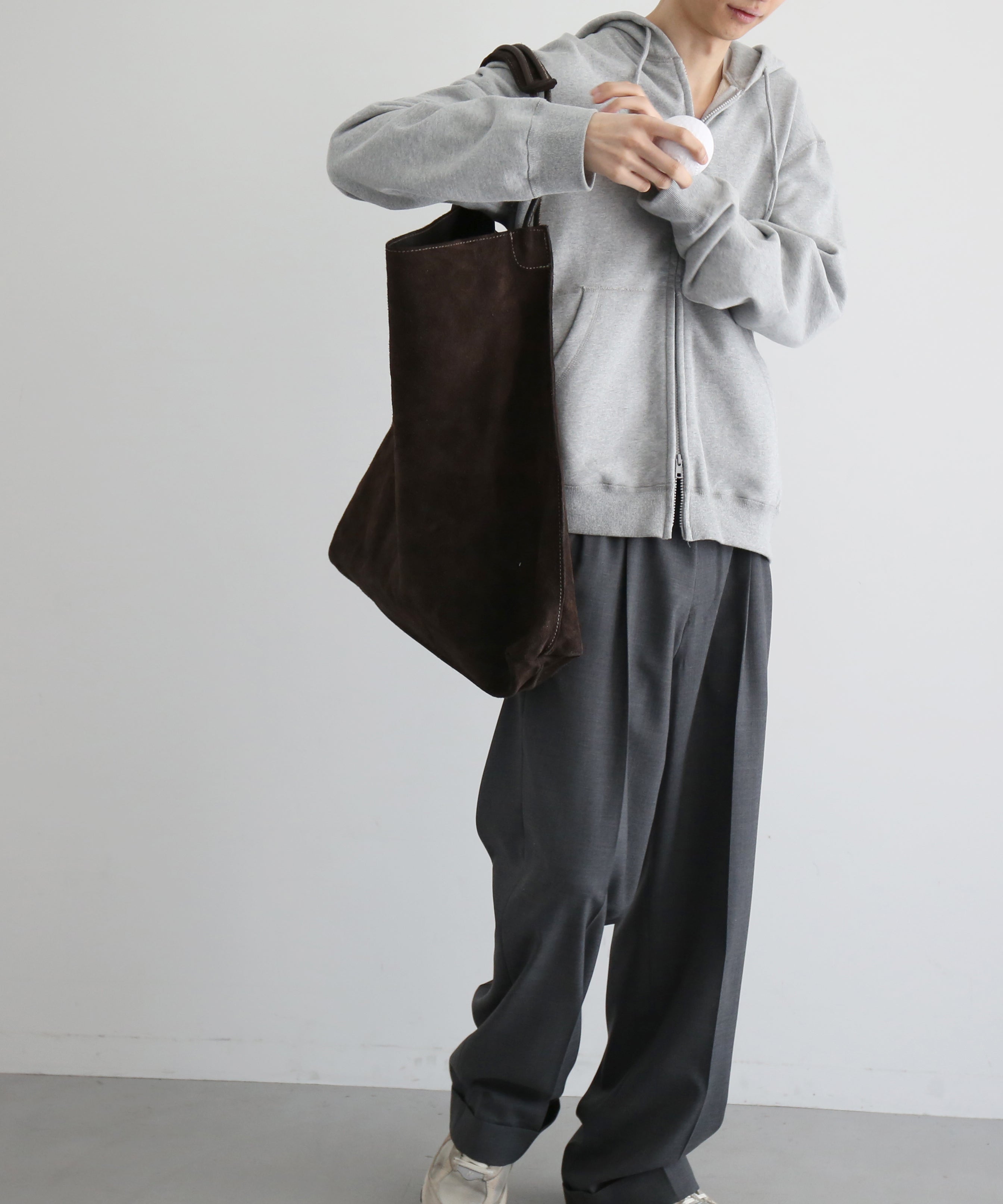 GUIDI Shopper bag "BROWN"