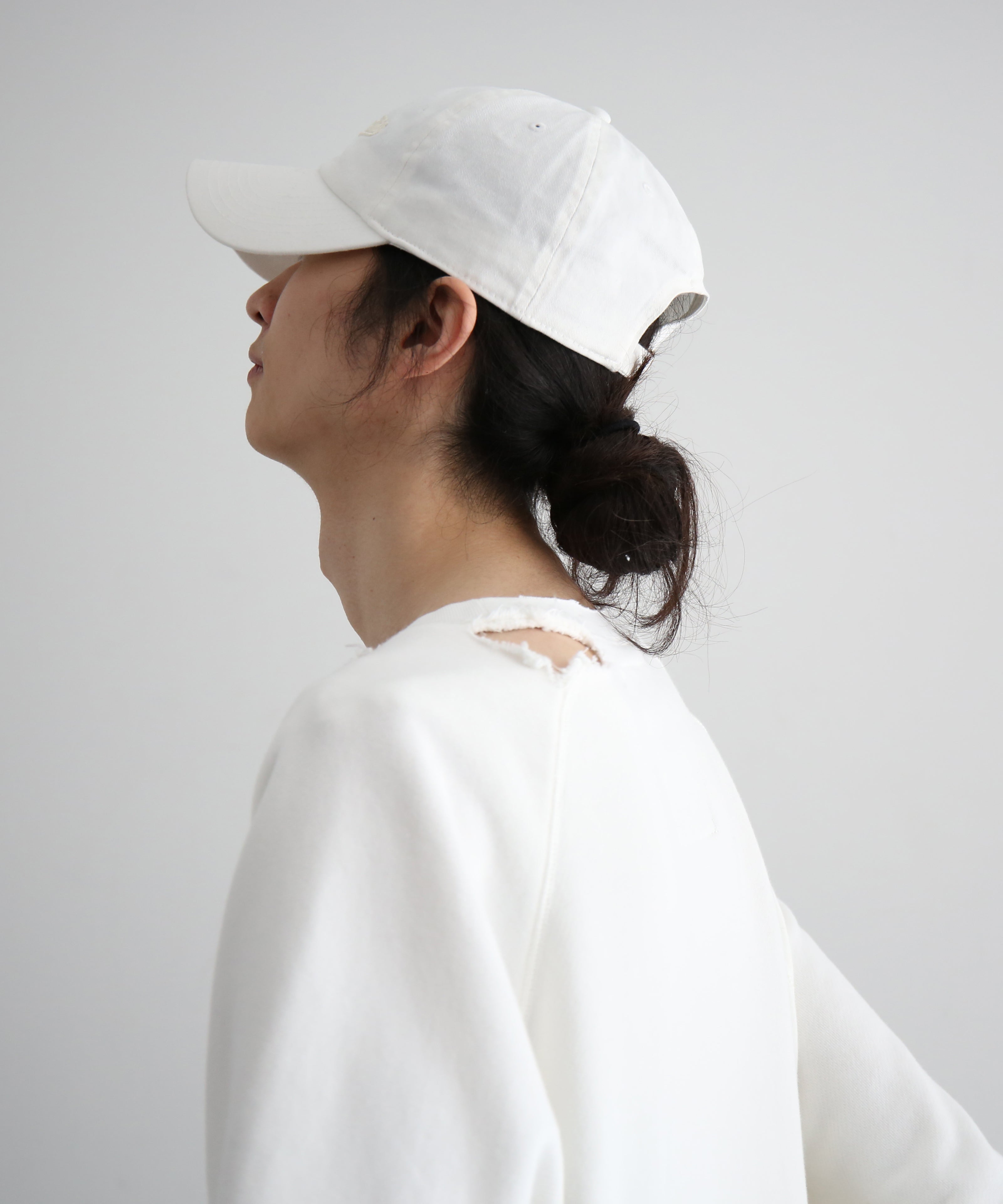 Basketcase Los angeles, crewneck "WHITE"