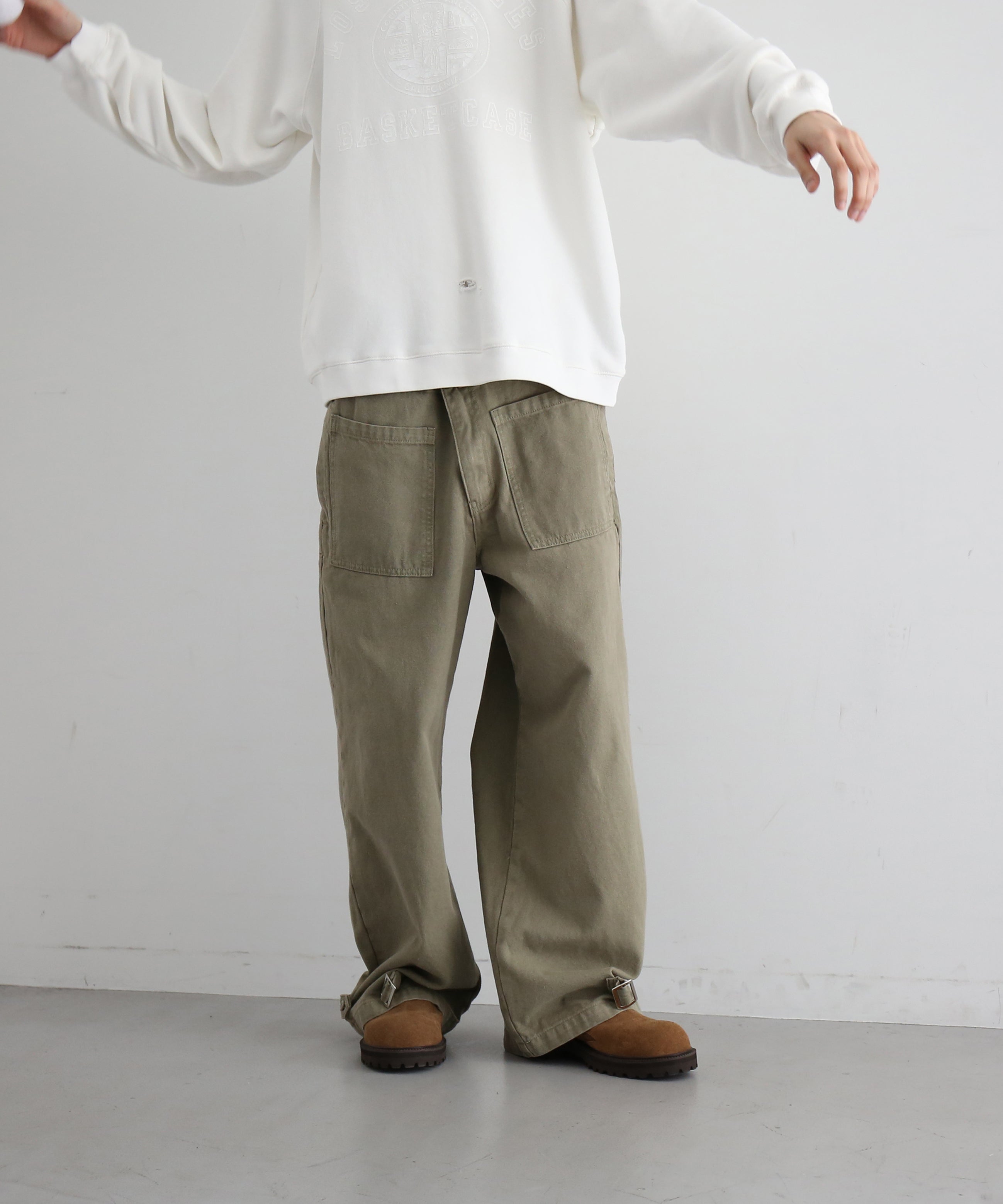 Basketcase Belted, fatigues "MILITARY GREEN"