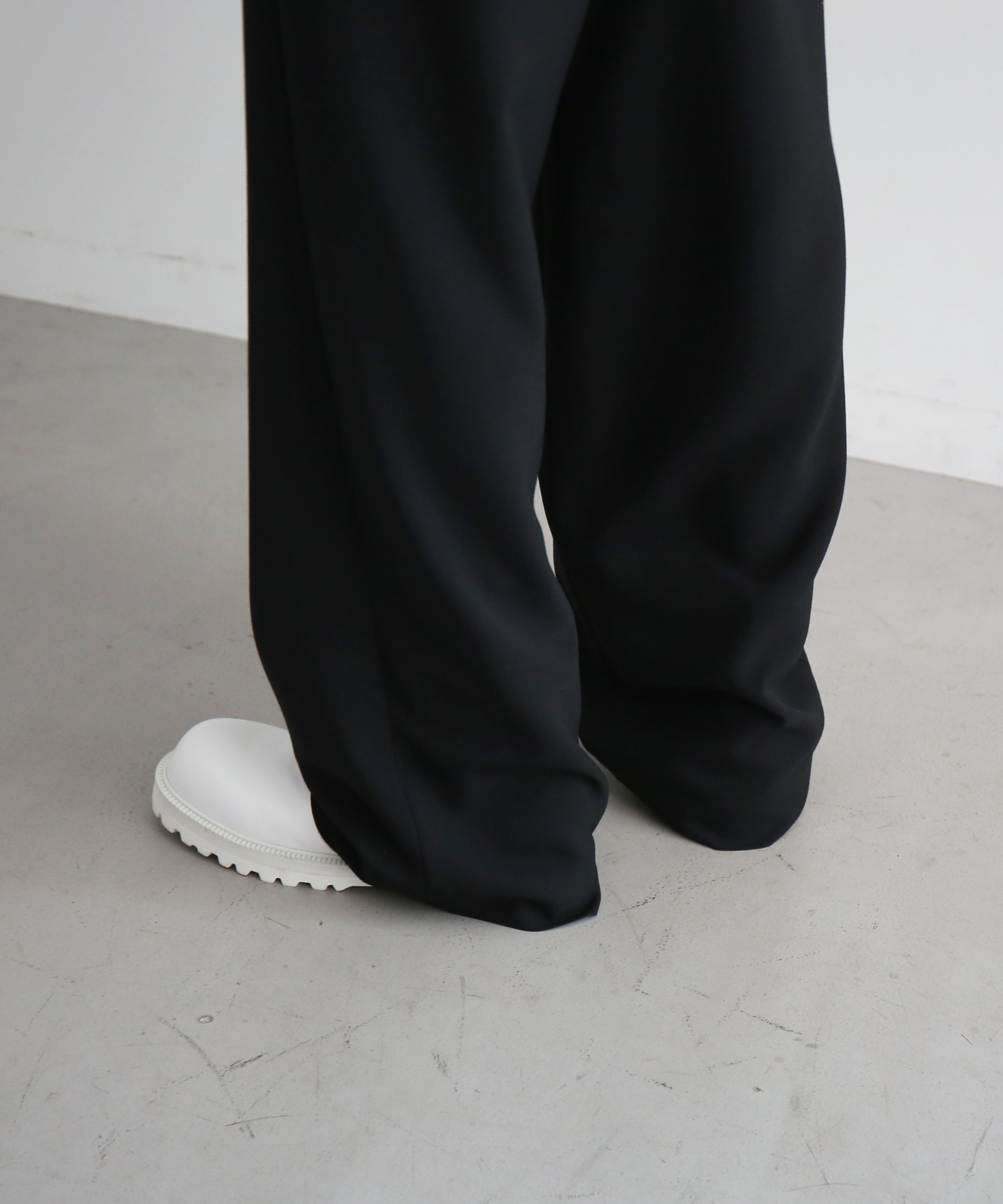 ABELIA EDOWARD GOUCHA Baseball slacks "BLACK"