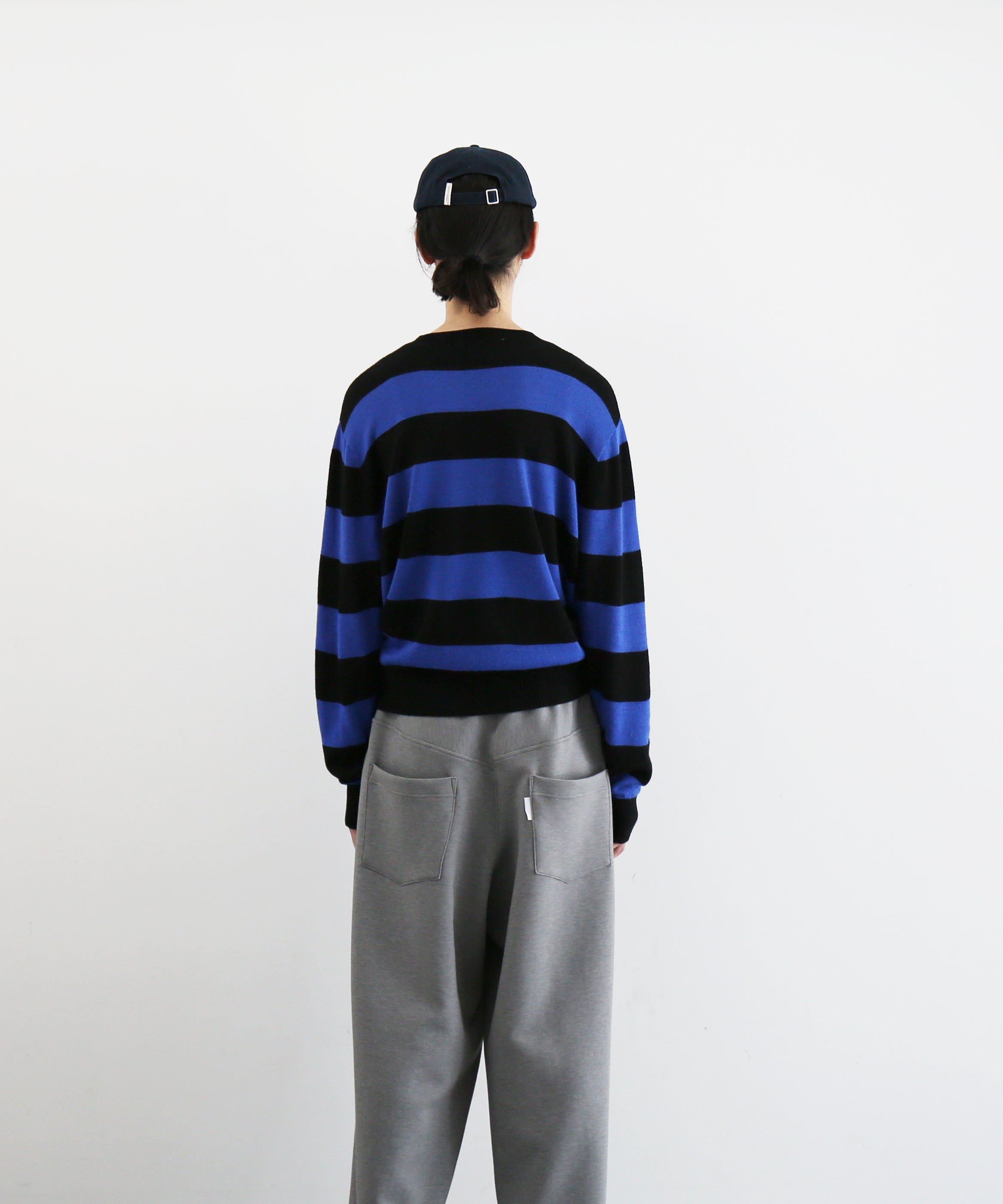 Gimaguas Fran stripes jumper "BLUE-BLACK"