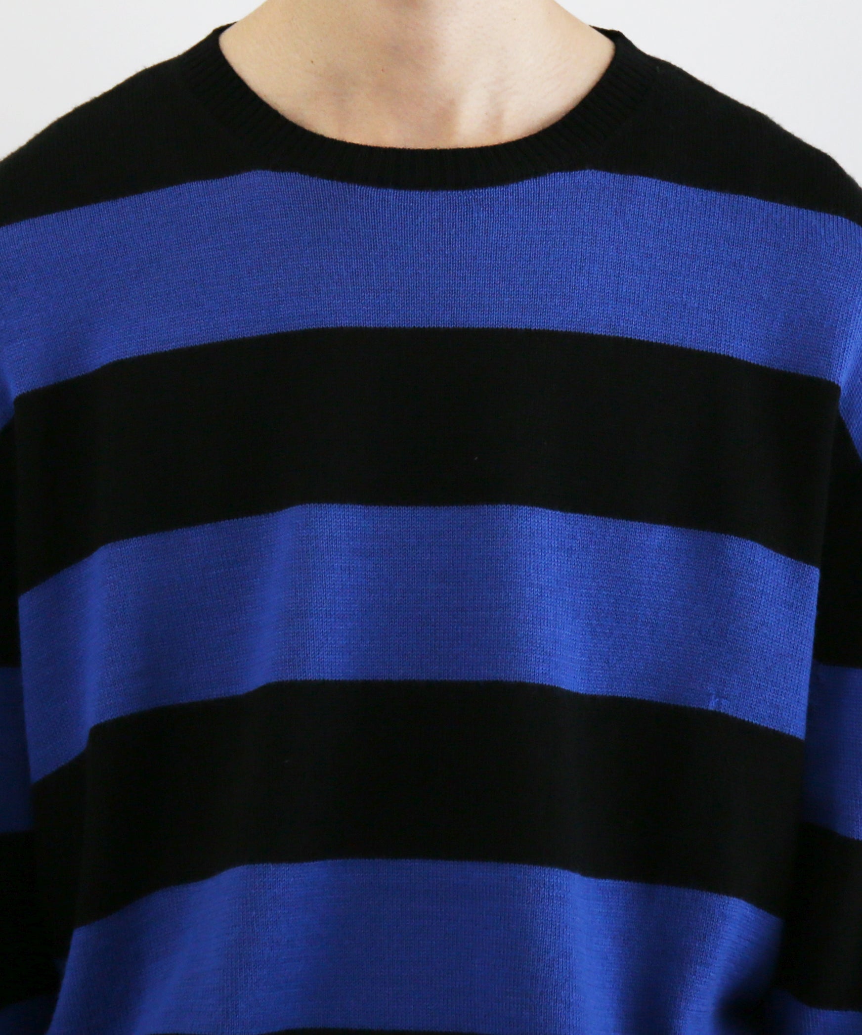 Gimaguas Fran stripes jumper "BLUE-BLACK"