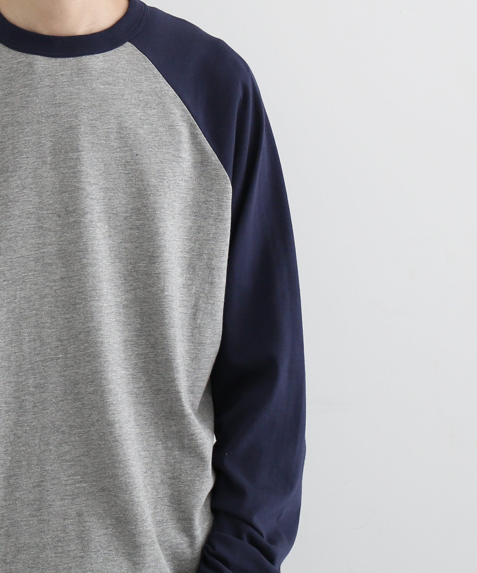 Gimaguas Samuel ls t-shirt "NAVY-GREY"