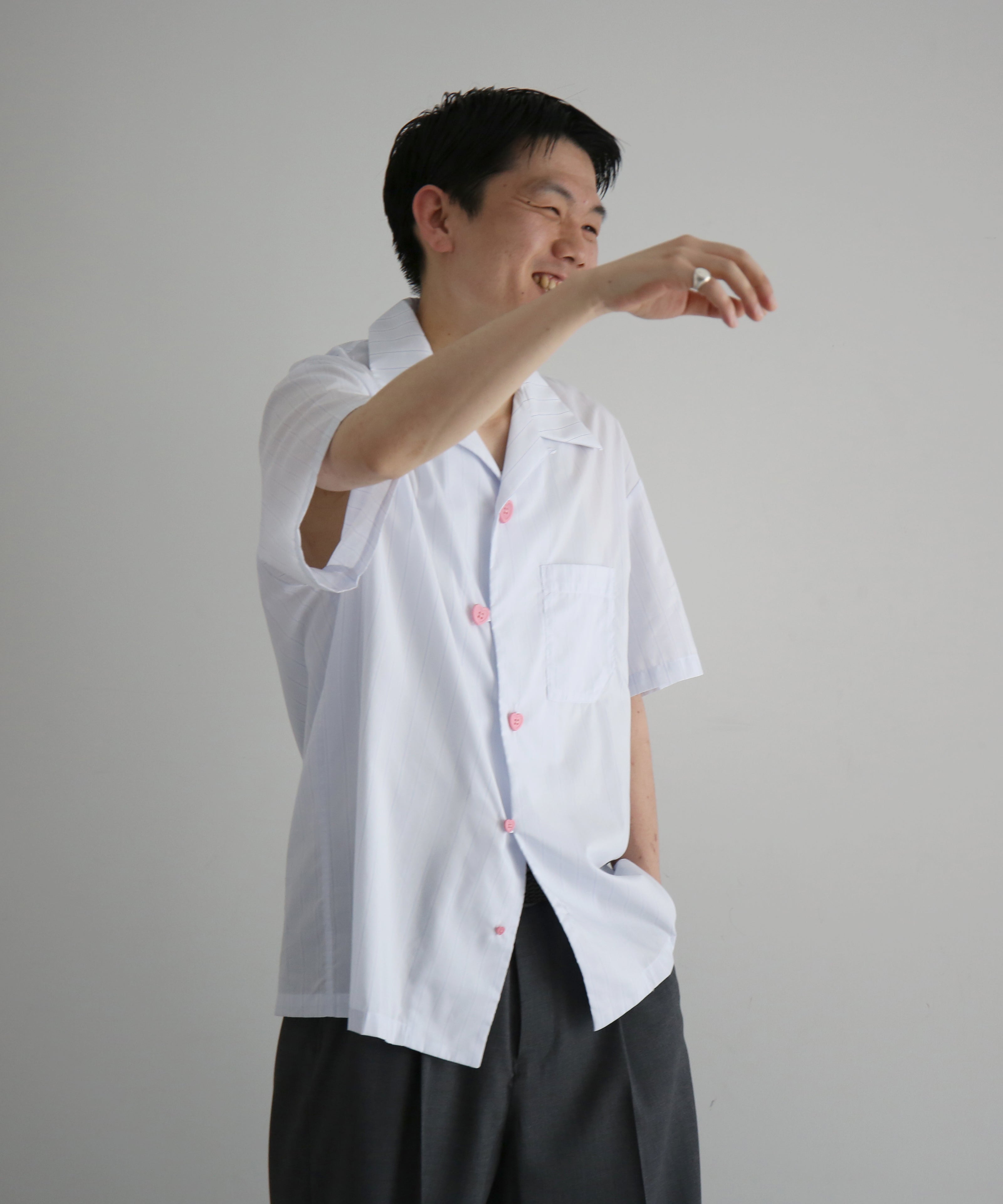 PHINGERIN Floating heart ss shirt "A:SAX"