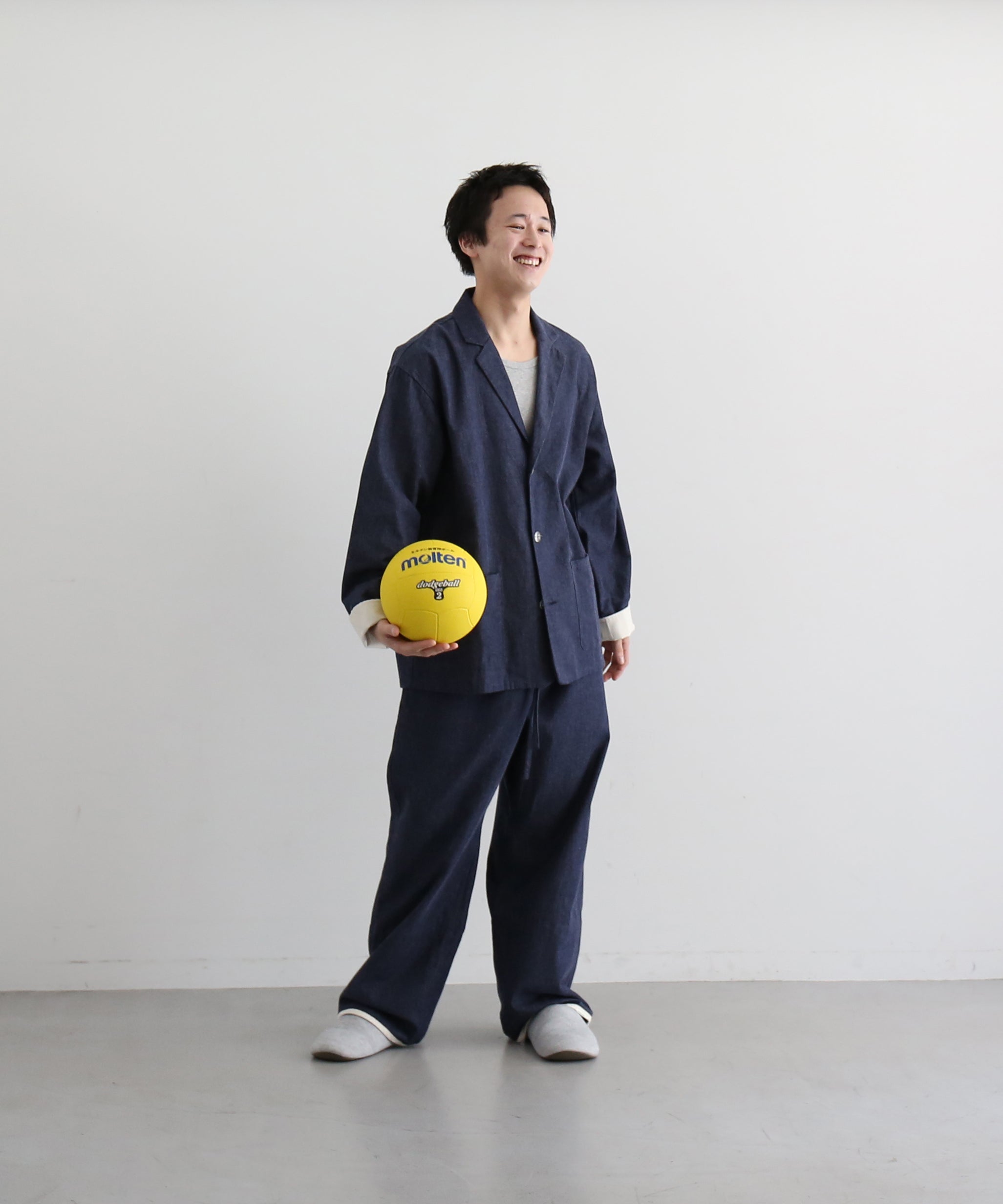 NOWHAW "Day" pajama "DENIM"
