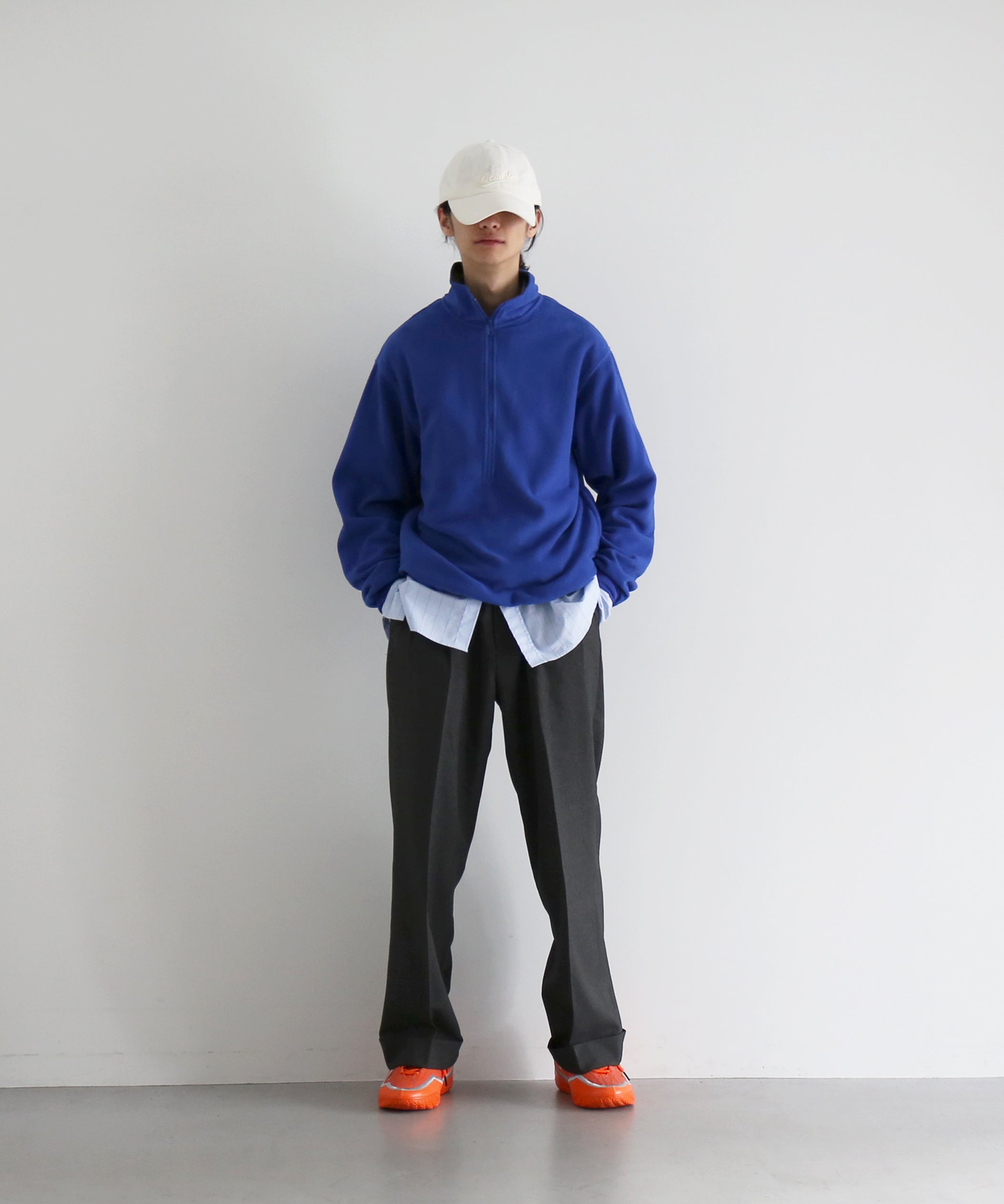 entire studios Shell fleece “CERULEAN"