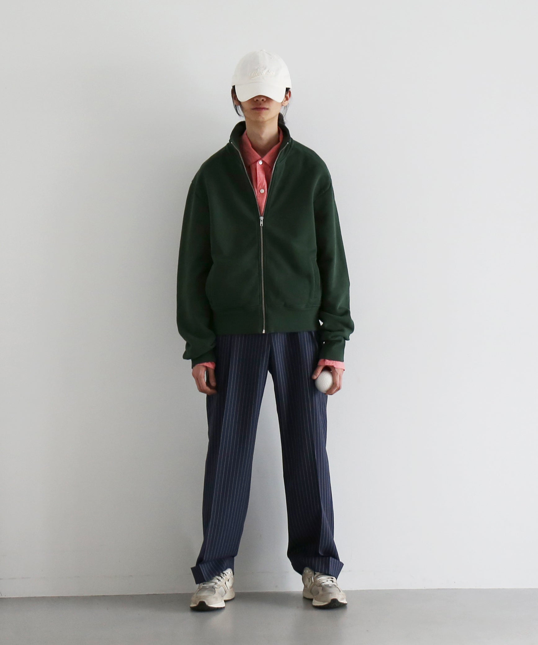 entire studios Standard track jacket “BLACK”