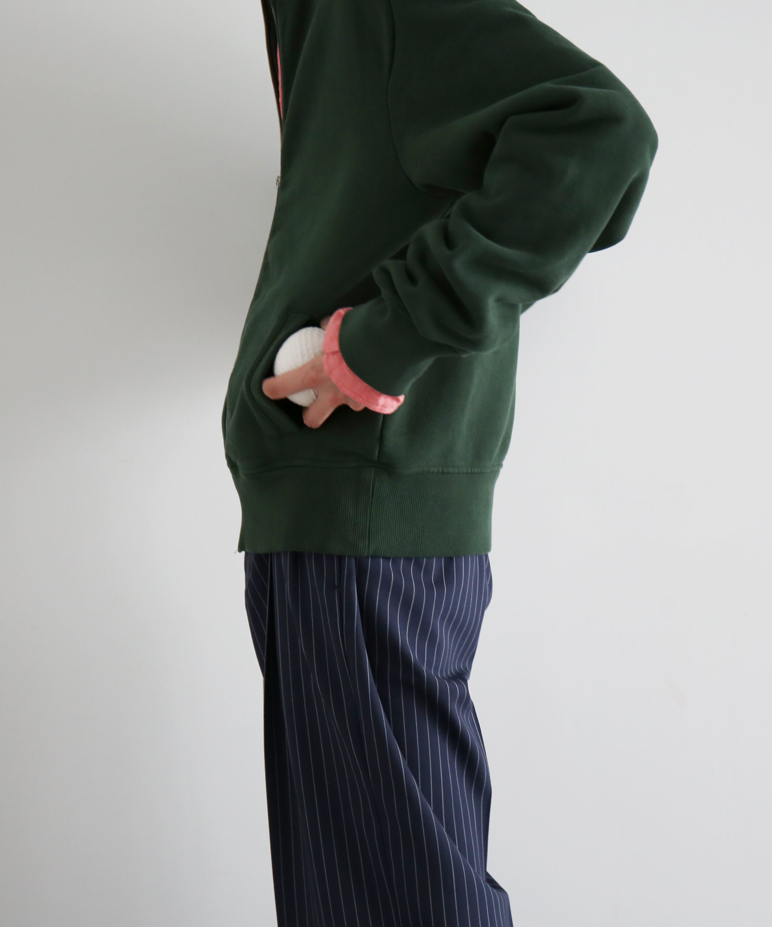 entire studios Standard track jacket “COLLEGE GREEN"