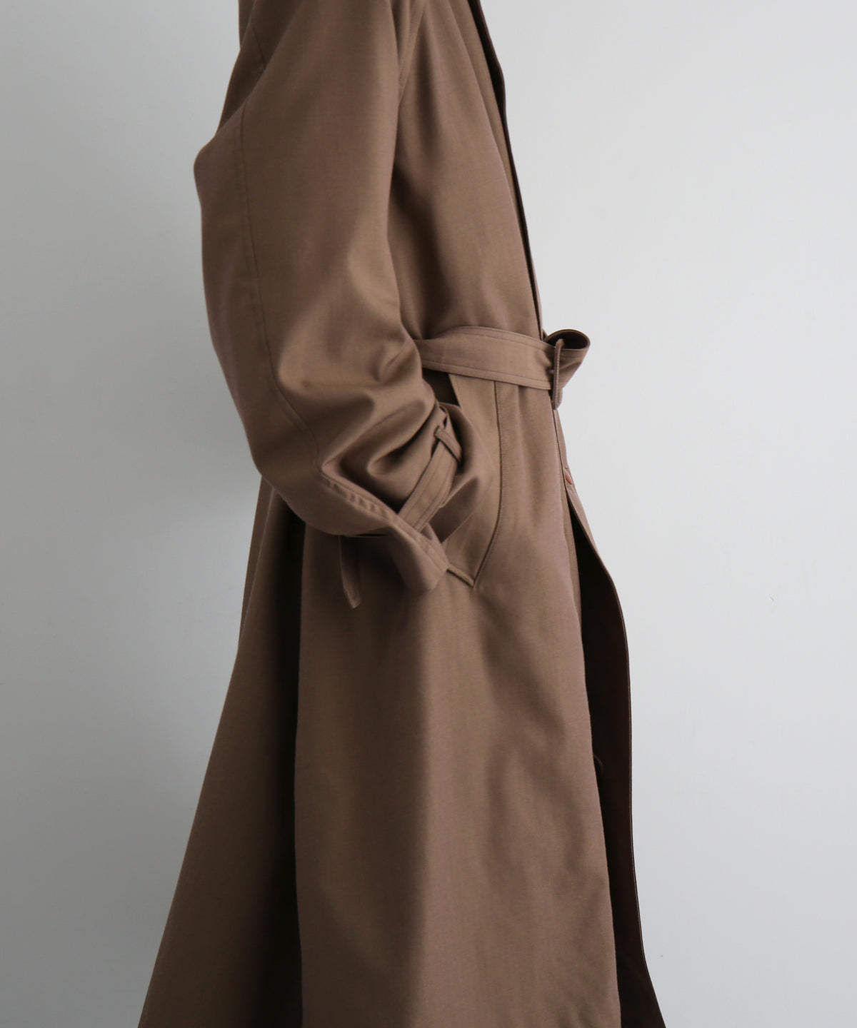WHOWHAT Motorcycle coat "BROWN"
