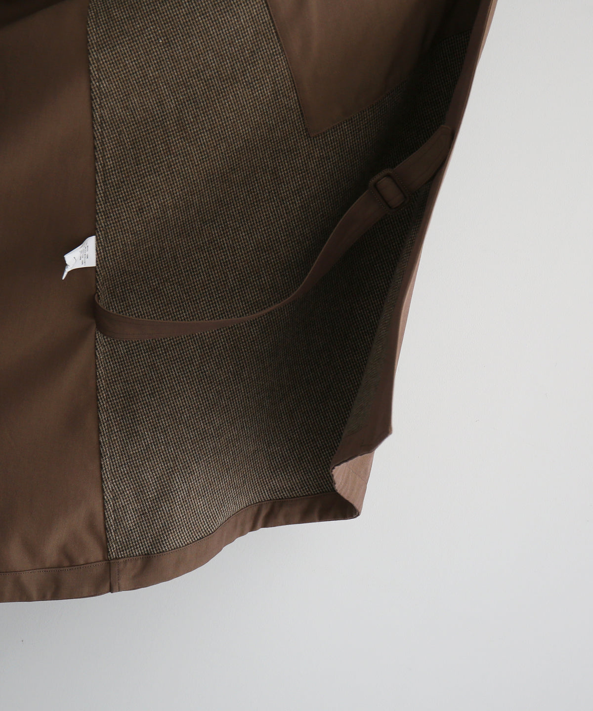 WHOWHAT Motorcycle coat "BROWN"