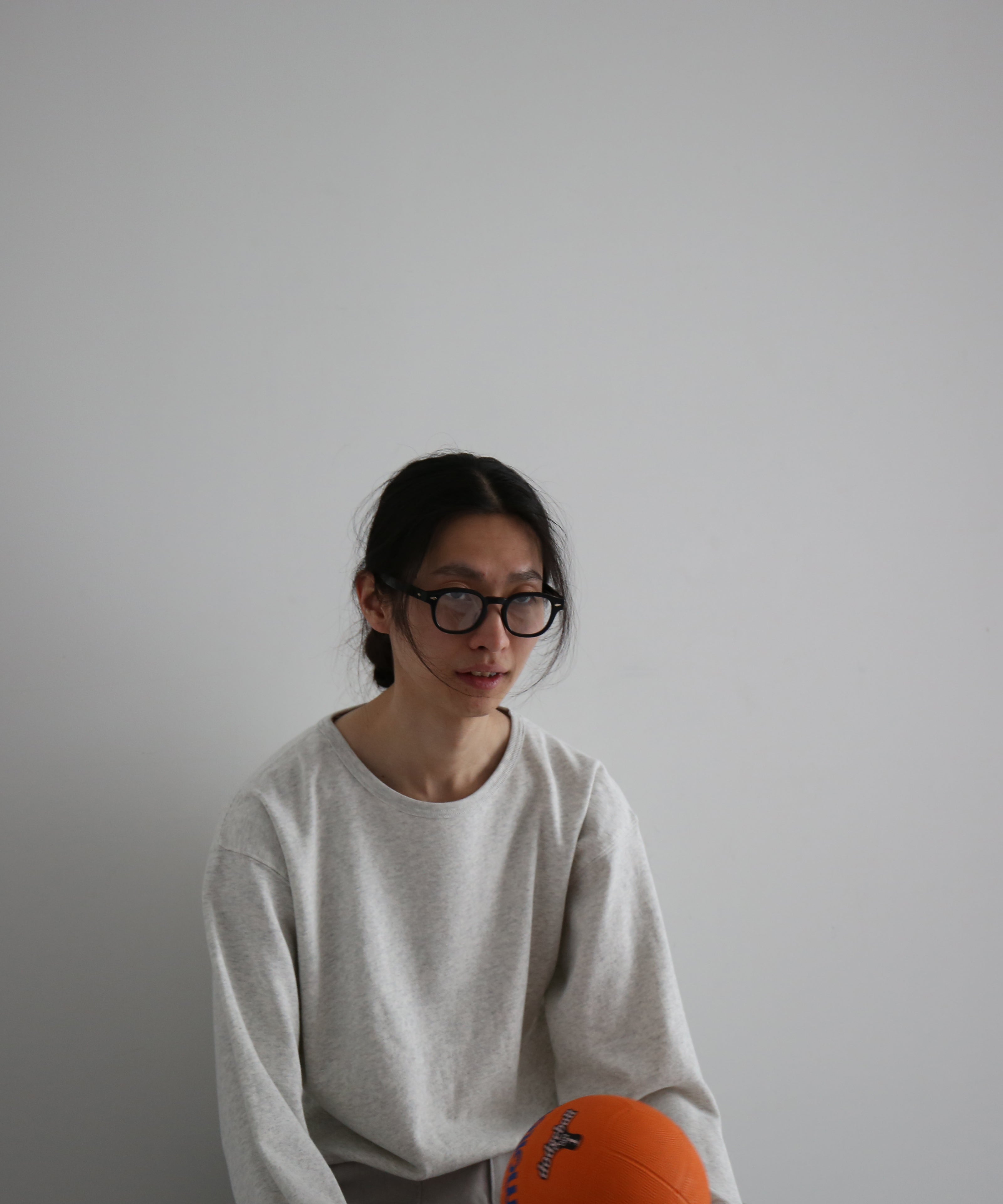 NOCHINO OPTICAL "Nochino" "#1 GLOSS BLACK × CLEAR to GREY"