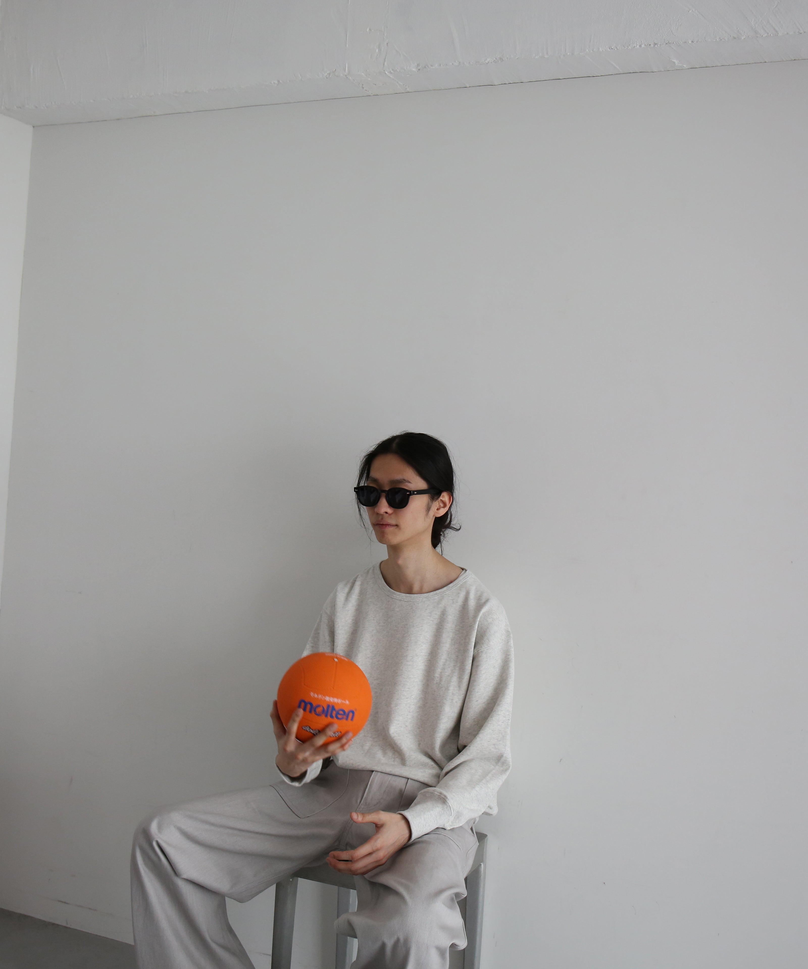 NOCHINO OPTICAL "Nochino" "#4 GLOSS BLACK × DARK GREY"