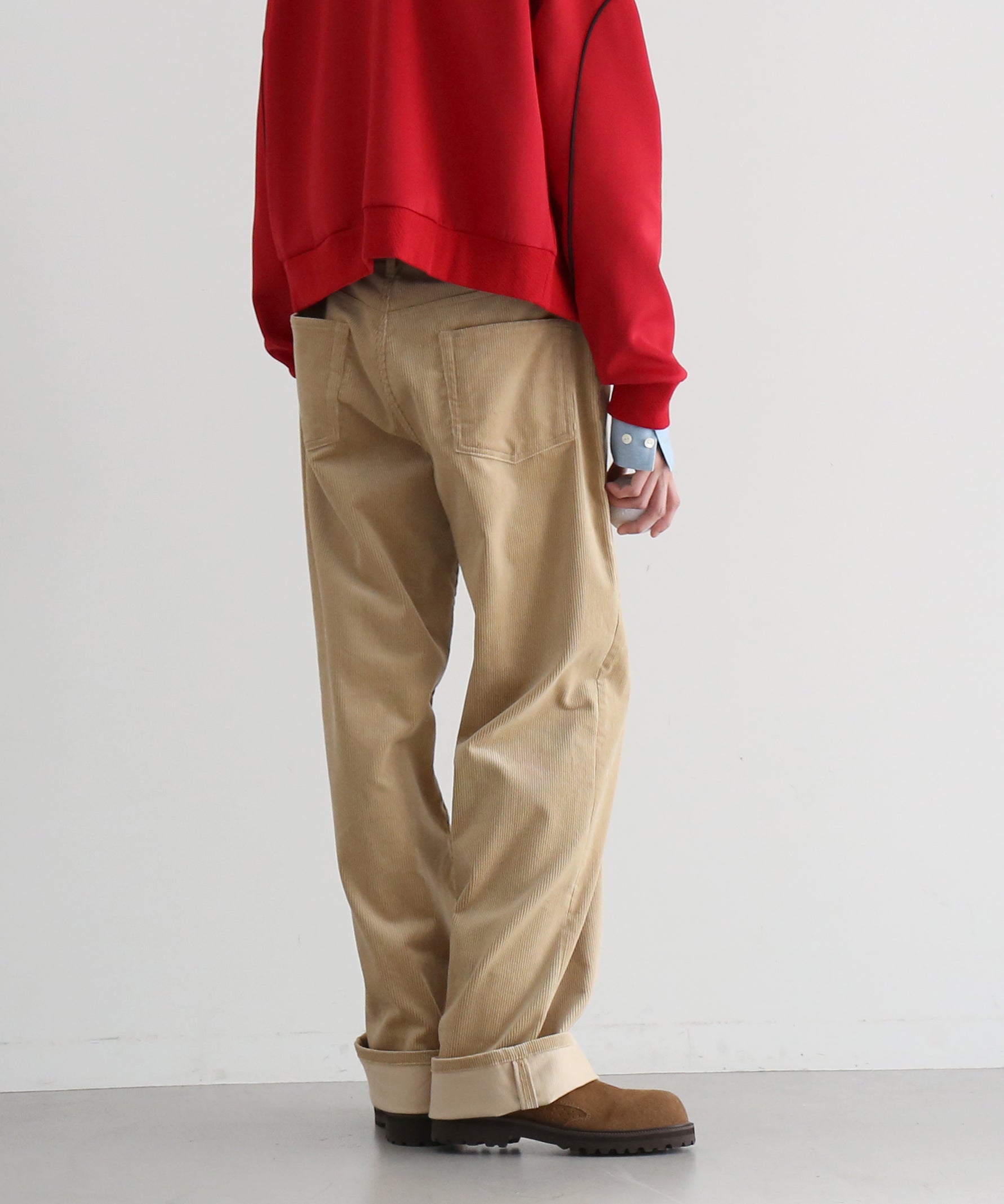 KAIKO Corduroy pants "BEIGE"