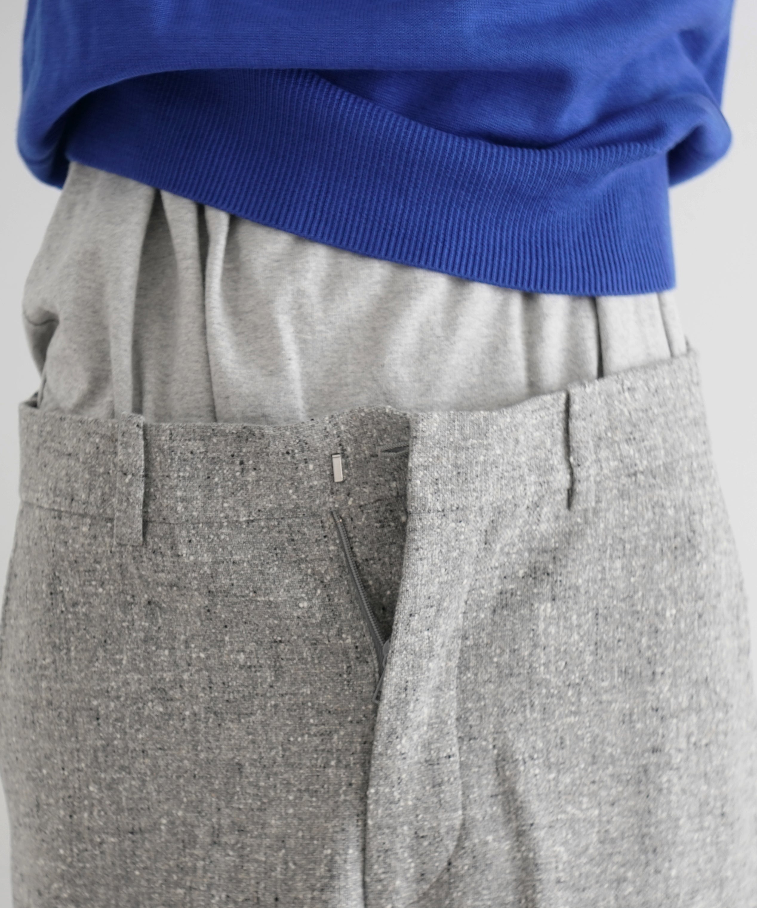 UNUSED Uw1173 Loro piana slacks "GRAY"