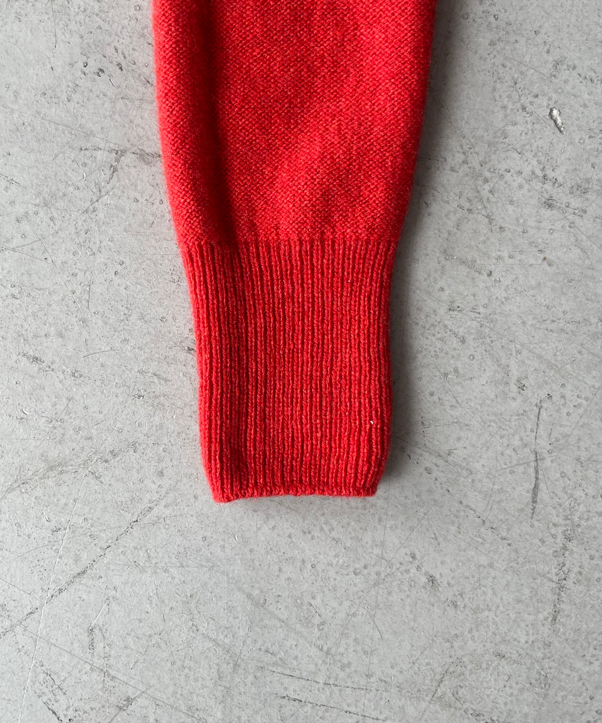 Baserange Tier cardigan "MELOGRANO RED"