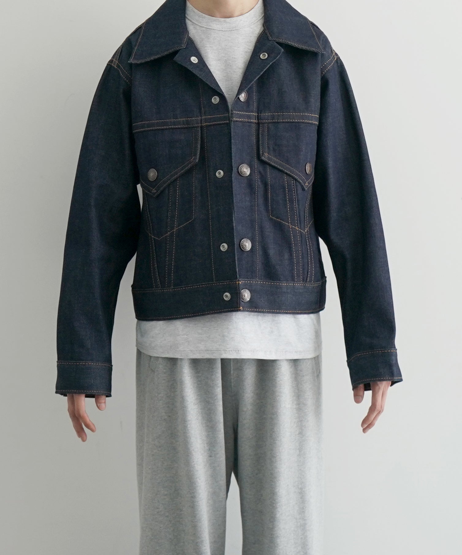KOOKY ZOO Juvenile denim jacket type3 "INDIGO"
