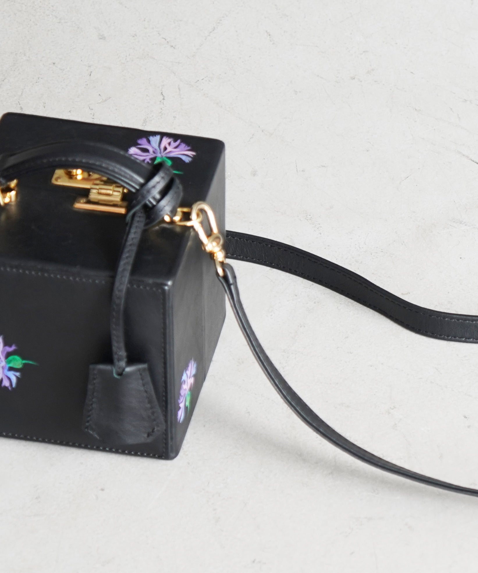 NATASHA ZINKO Box bag "BLACK"