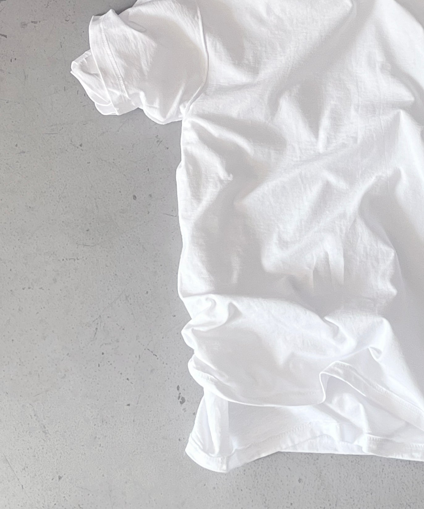 UNUSED Us2025 fruit of the loom×unused 2pack t-shirt "WHITE×WHITE"