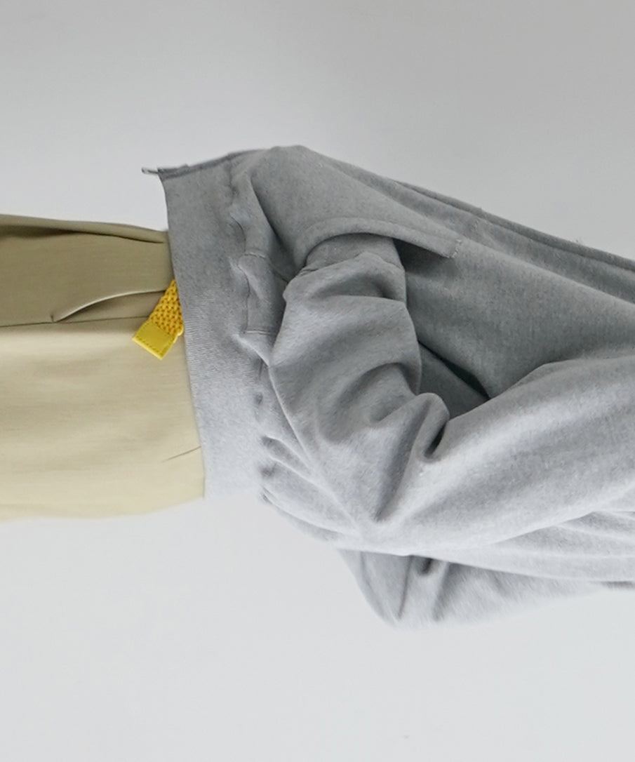 KAIKO Double zip parka "TOP GRAY"