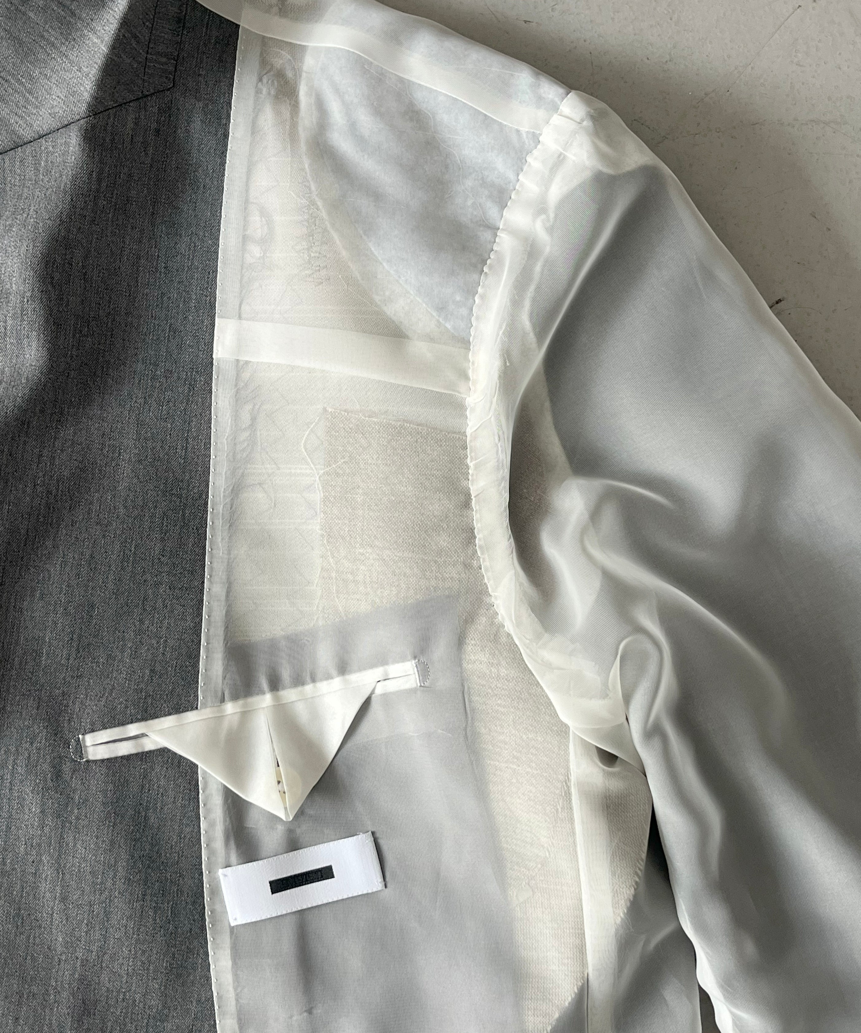 REVERBERATE Suit jacket double "GRAY"