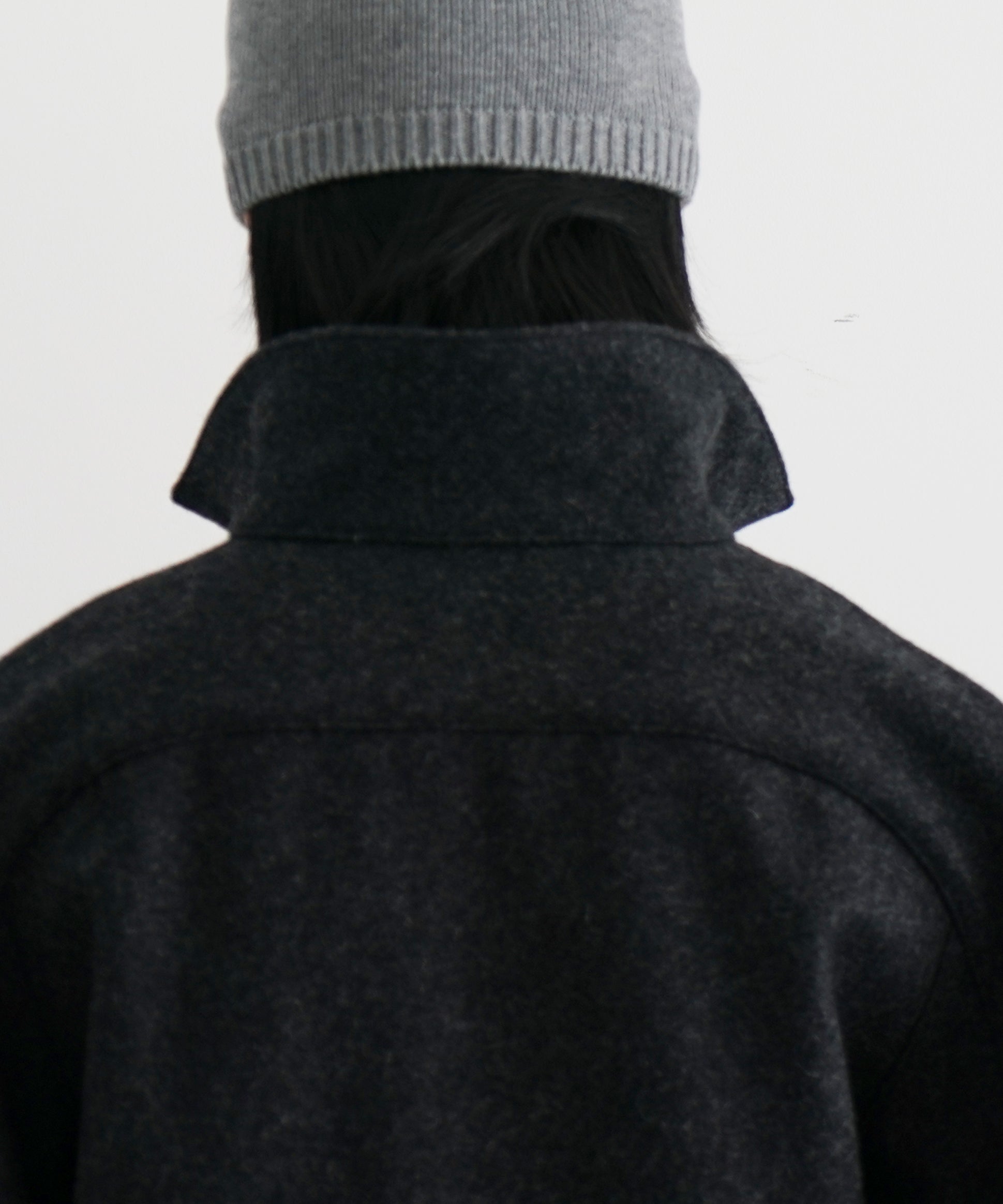 OPPOSE DUALITY 6Pocket Panel Melton Work Jacket "BLACK"