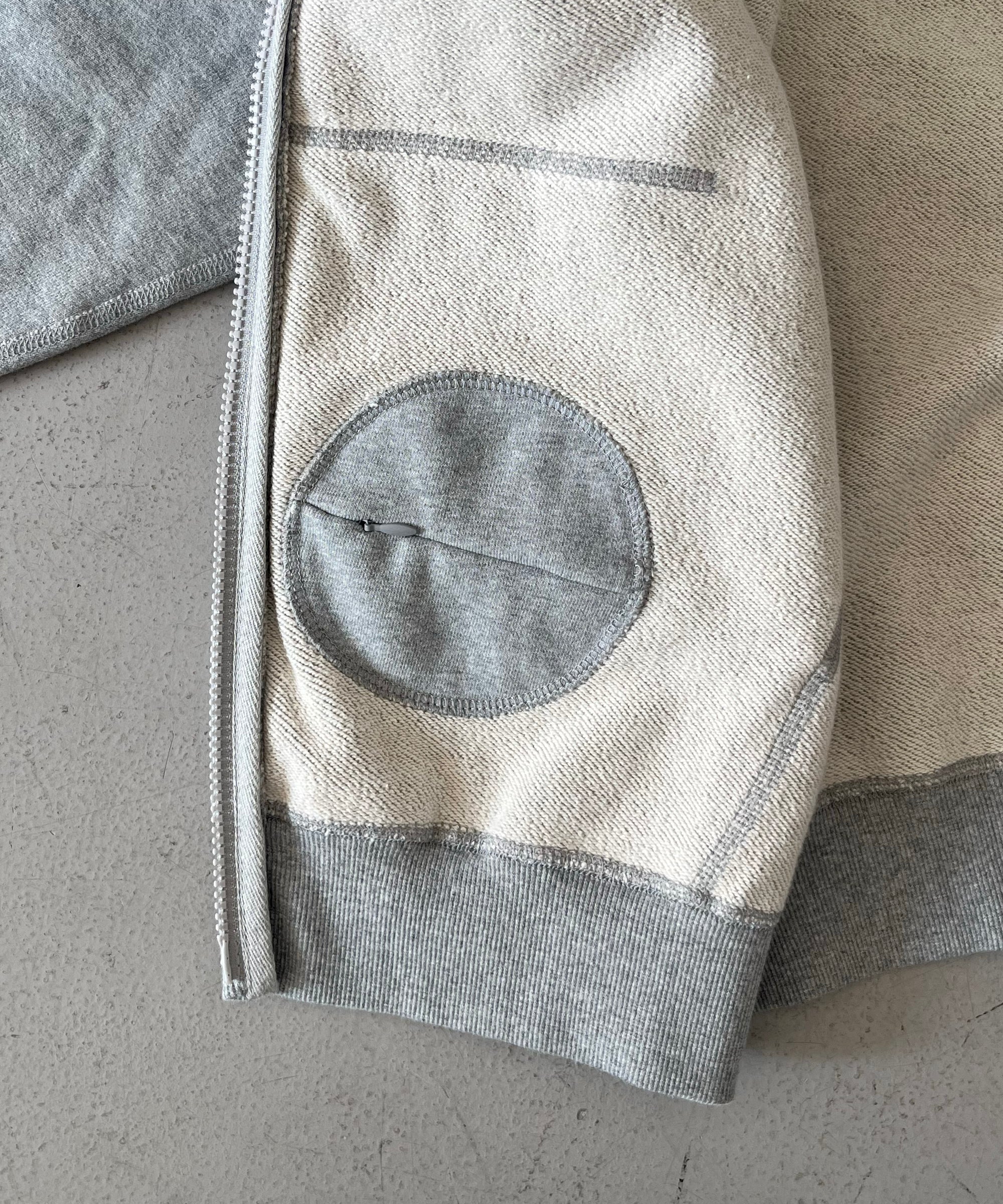 KAIKO Double zip parka "TOP GRAY"