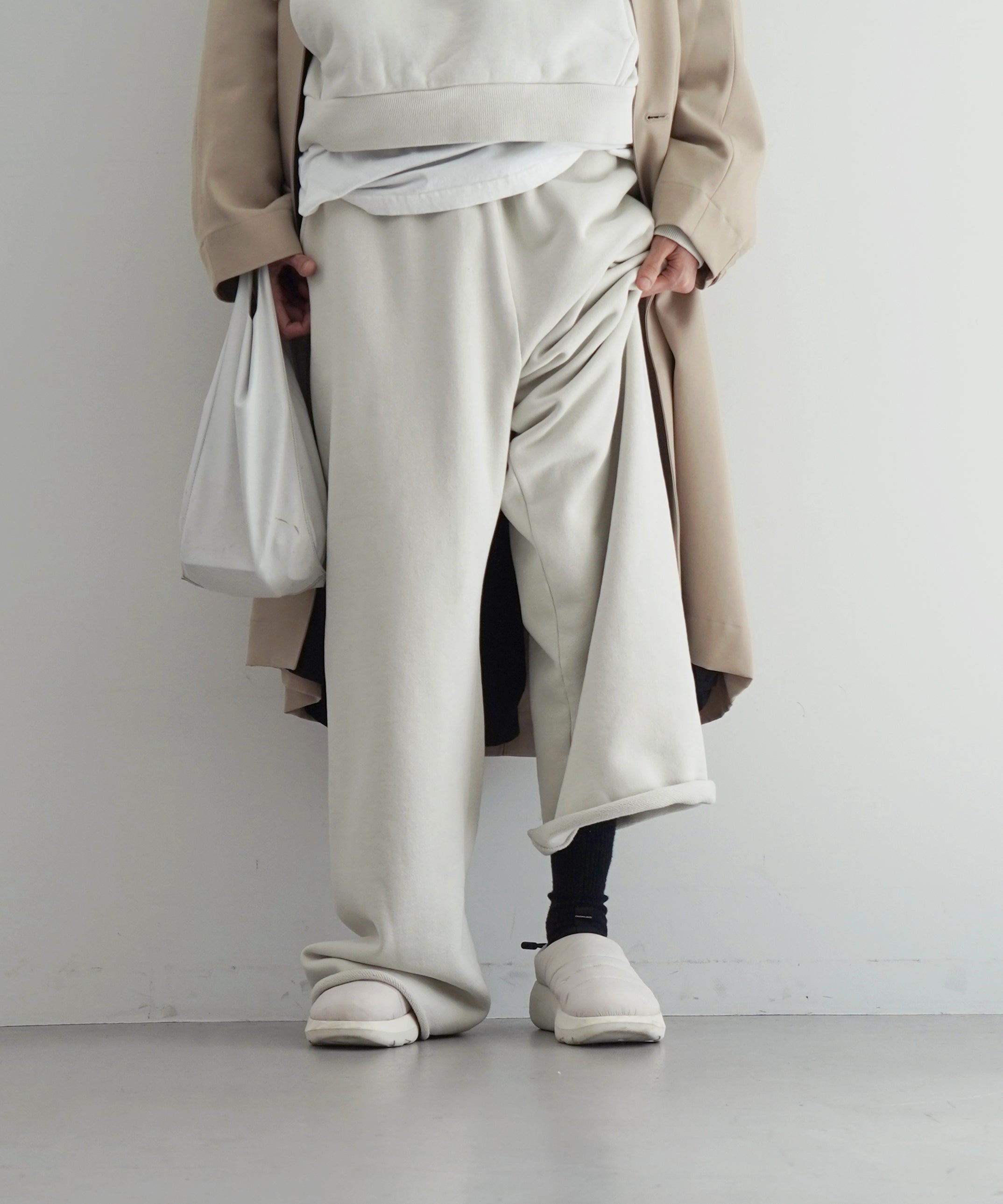 ENTIRE STUDIOS Full sweatpant "RICE"