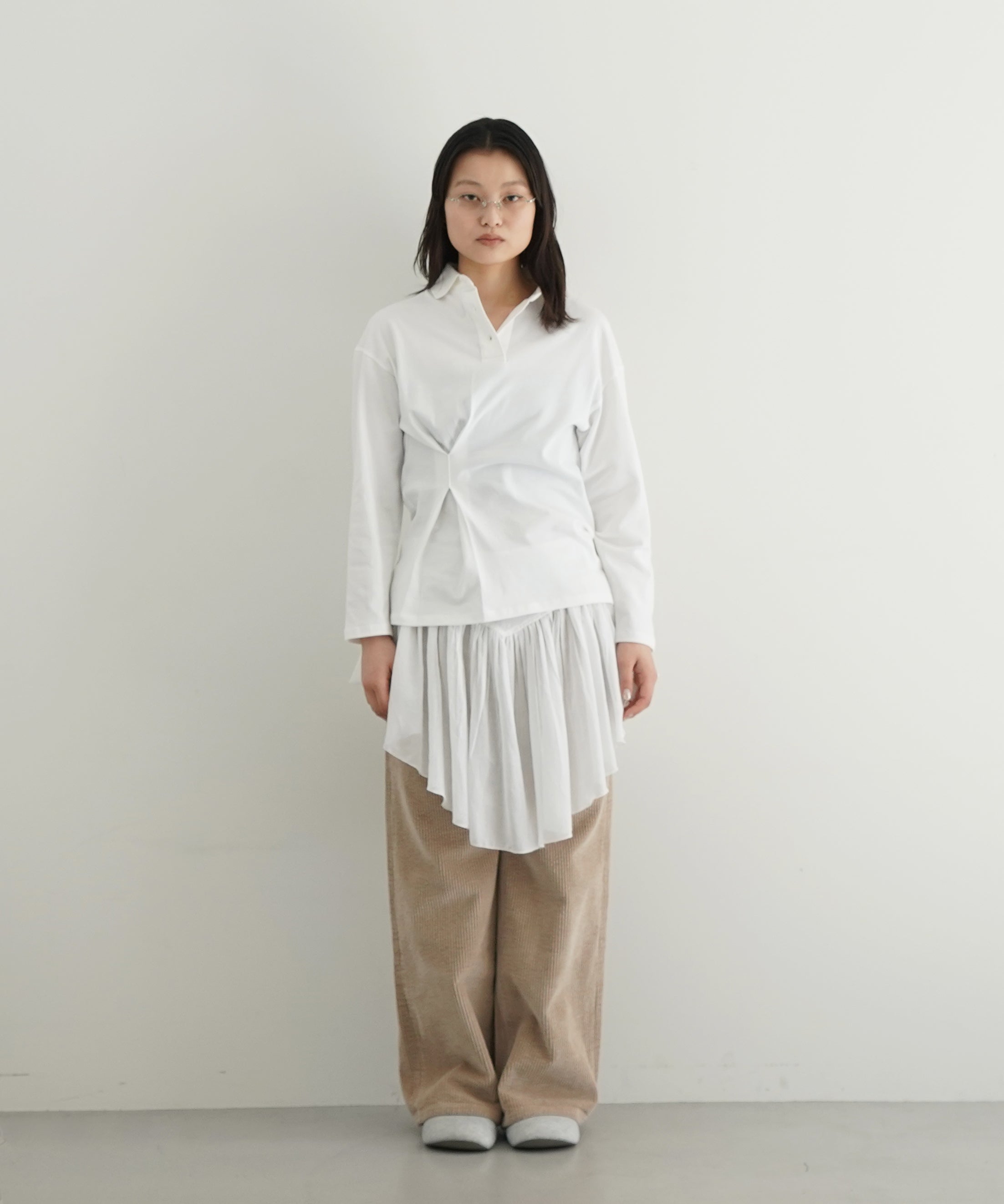 Gimaguas Lady polo "WHITE"