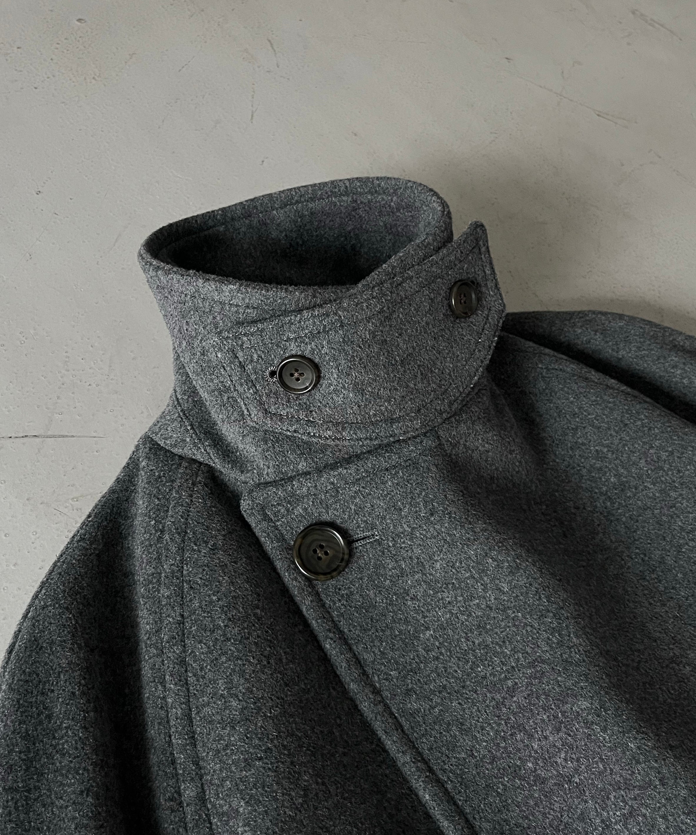 order Loose raglan sleeve coat "GRAY"