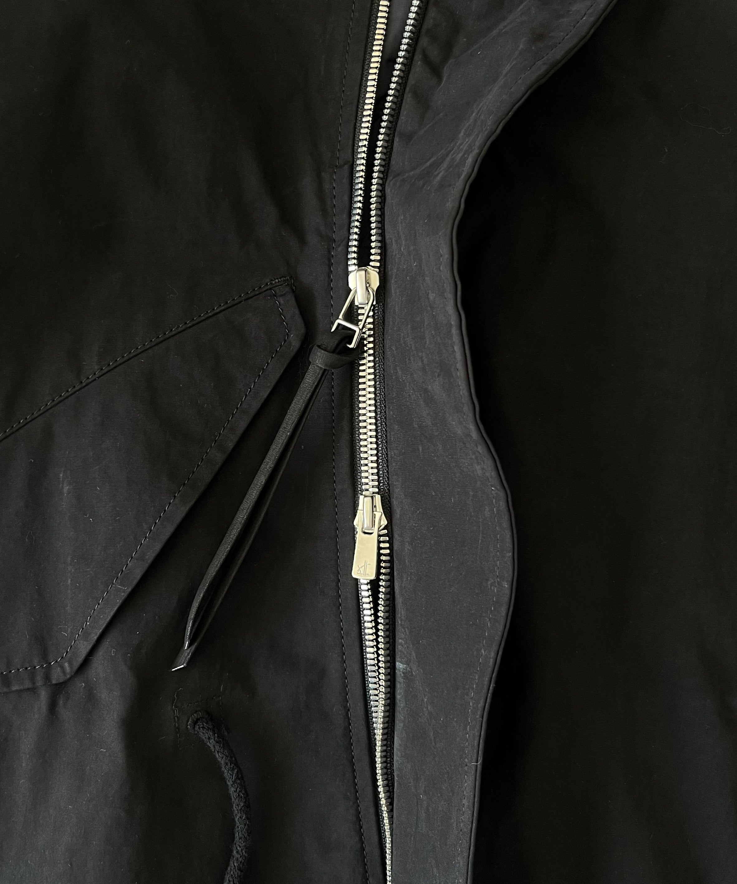POST ARCHIVE FACTION(PAF) M66 parka "BLACK"