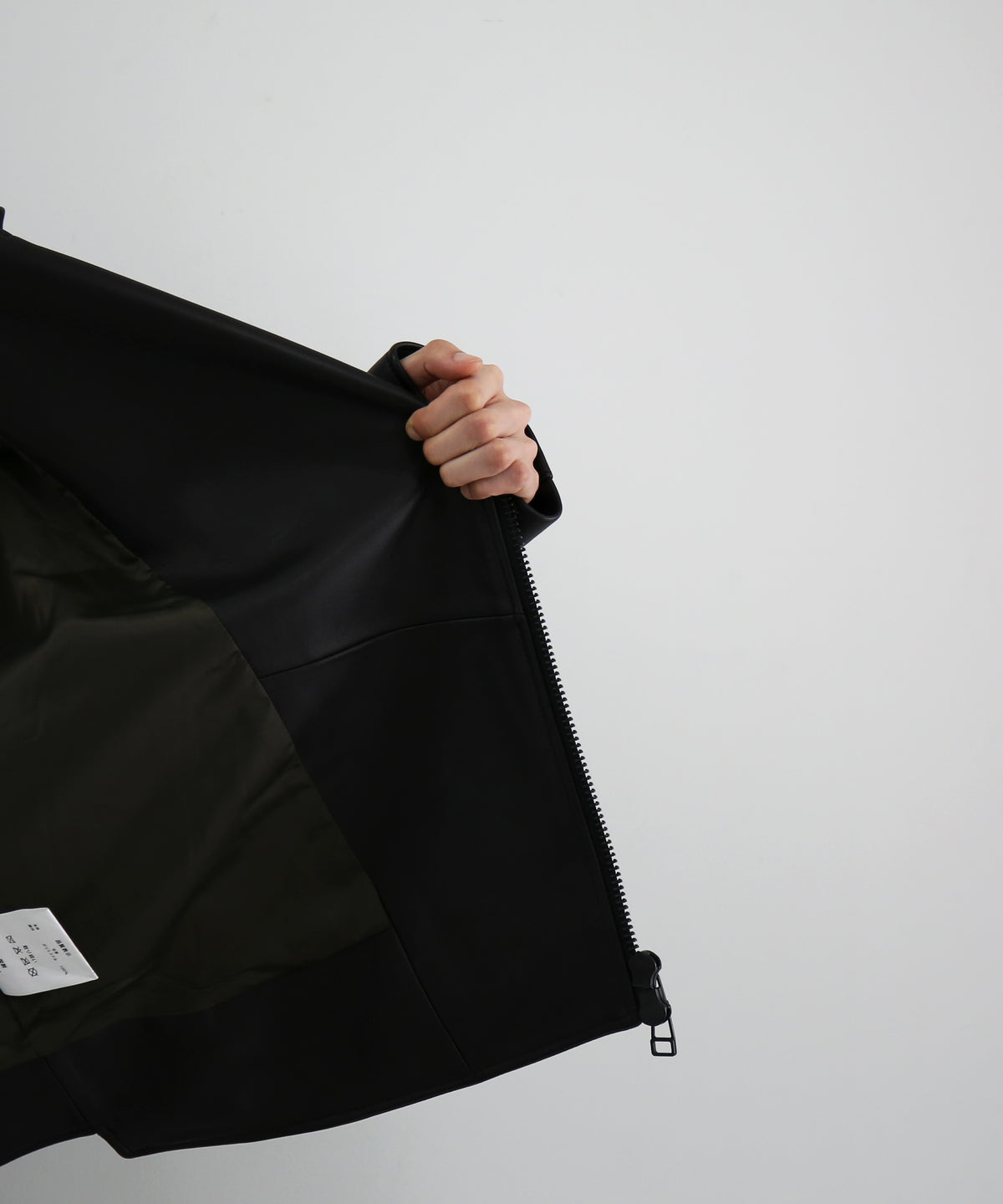 my beautiful landlet Leather riders jacket "BLACK"