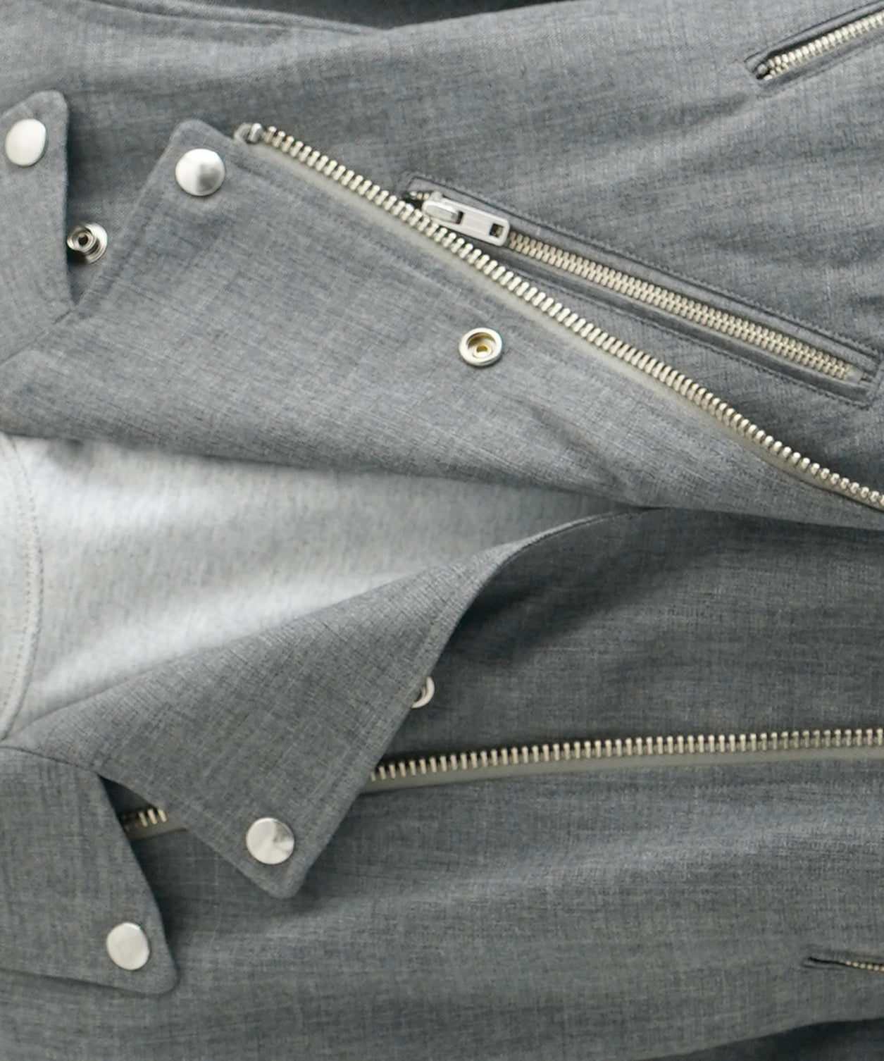 ensou. Motorcycle jacket "TOP GREY"