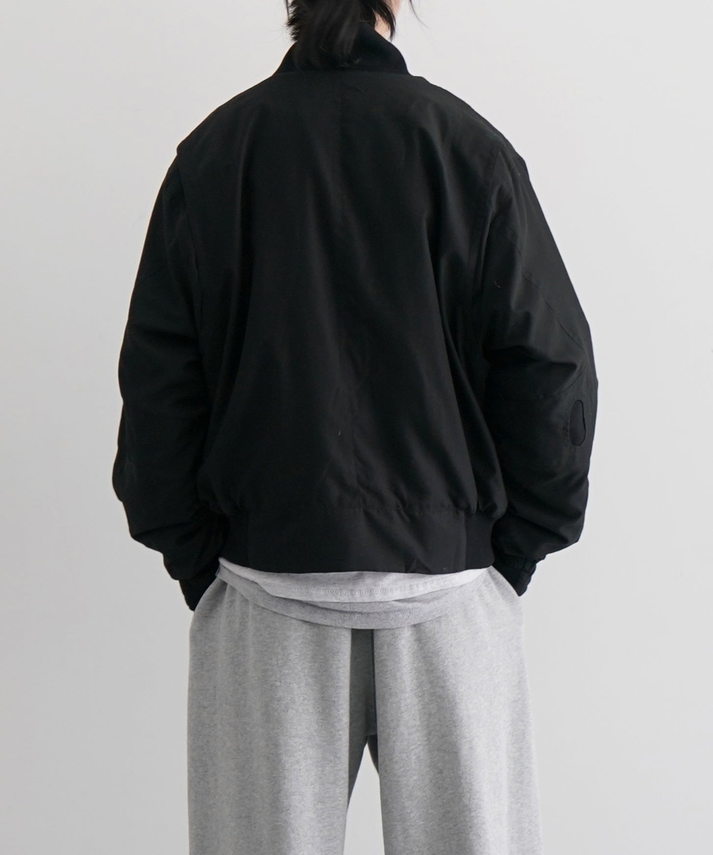 SAN SAN GEAR Bomber jacket "BLACK"