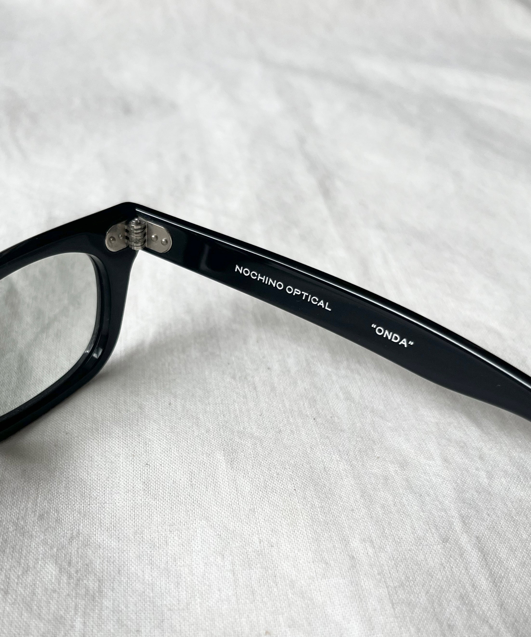 NOCHINO OPTICAL "Onda" "GLOSS BLACK × GREY GREEN TO D.GREY"