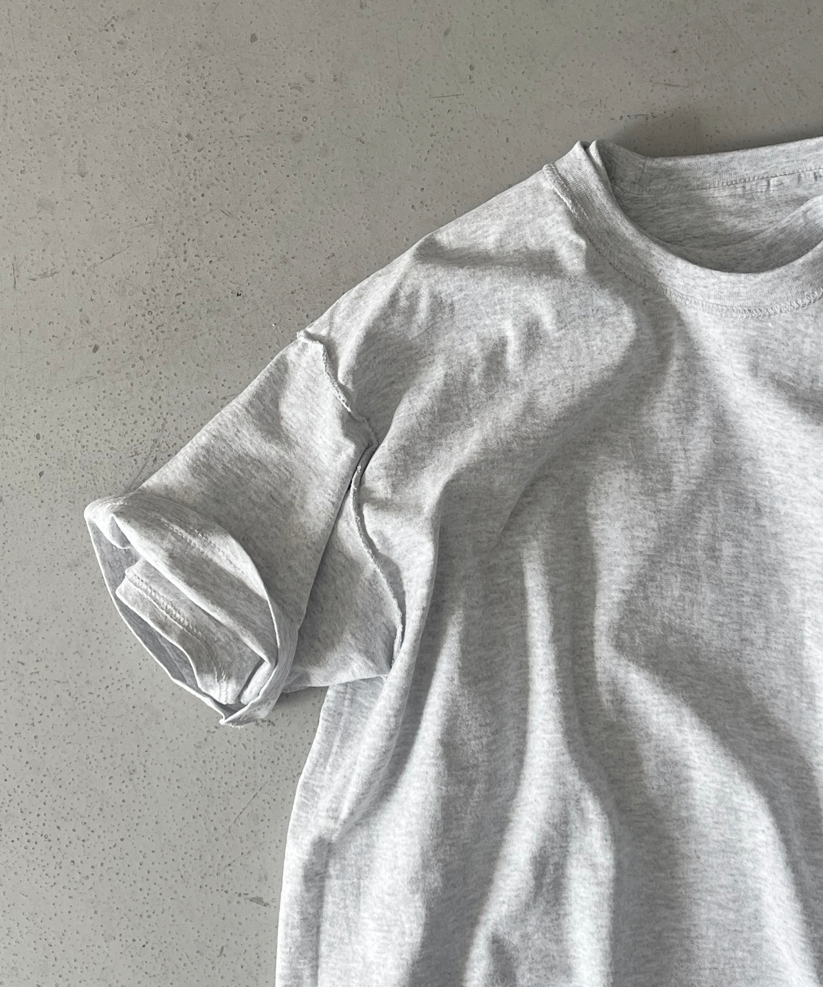 UNUSED Us2025 fruit of the loom×unused 2pack t-shirt "GRAY×GRAY"