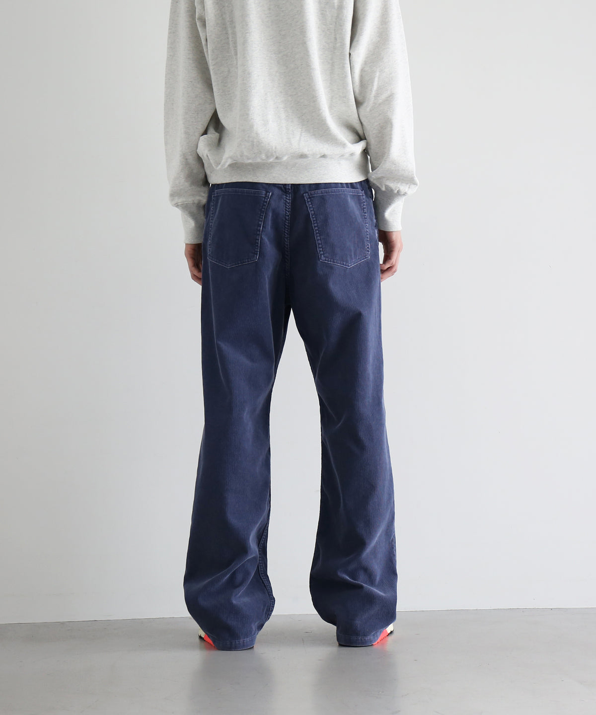 URU Cotton corduroy - 5pocket pants "BLUE"
