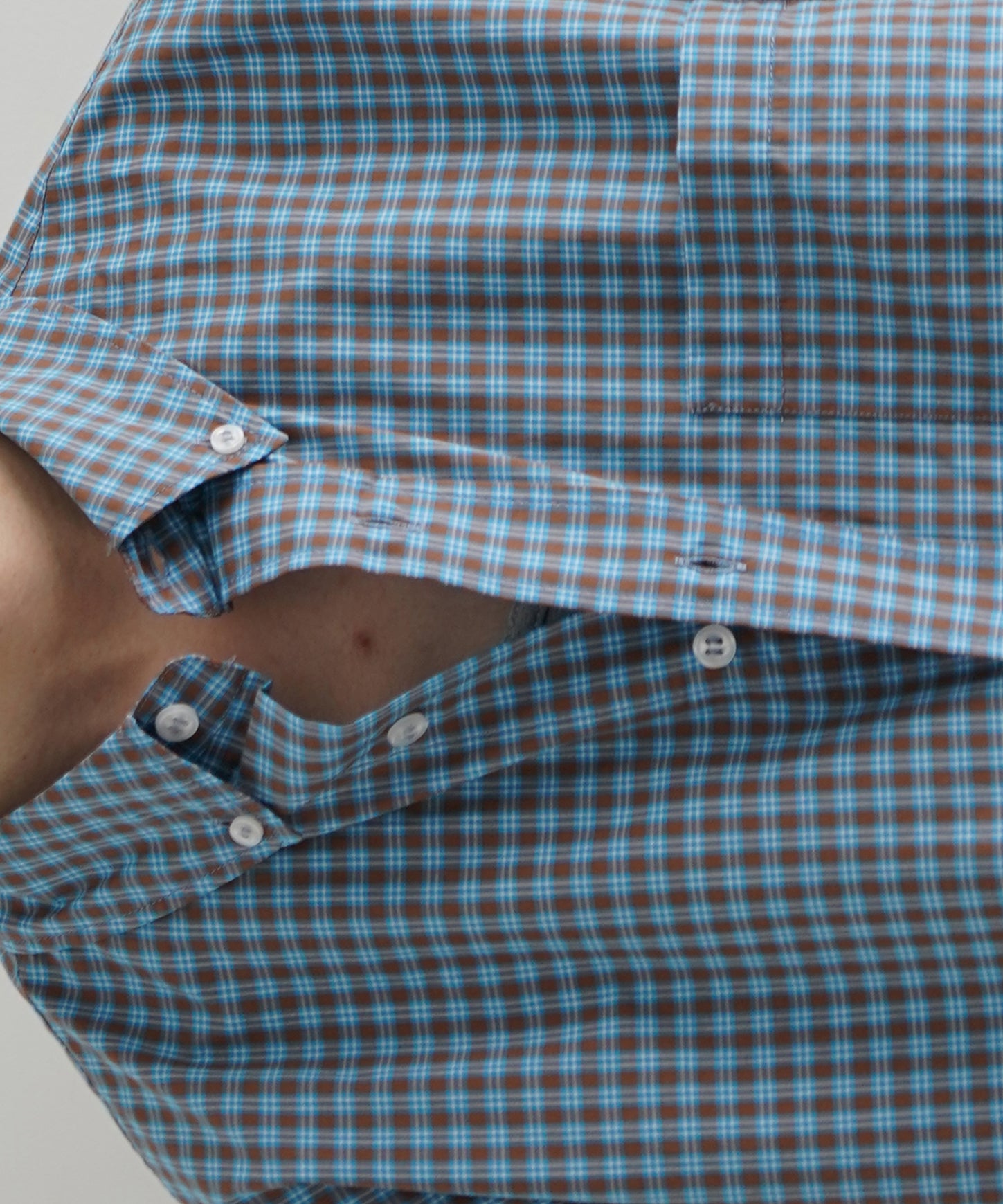 Gimaguas Jeremy ls shirt men "BLUE"