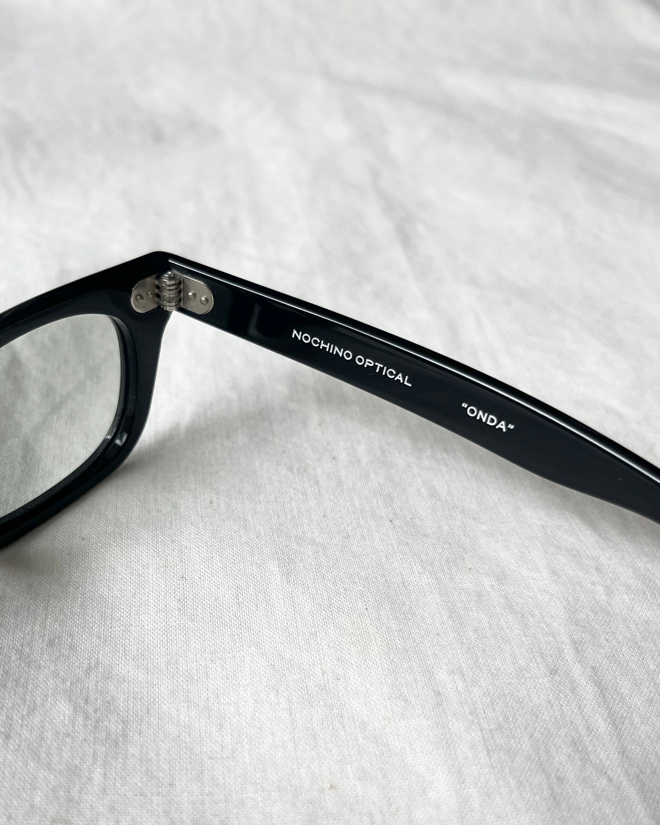 NOCHINO OPTICAL "Onda" "GLOSS BLACK × GREY GREEN TO D.GREY"