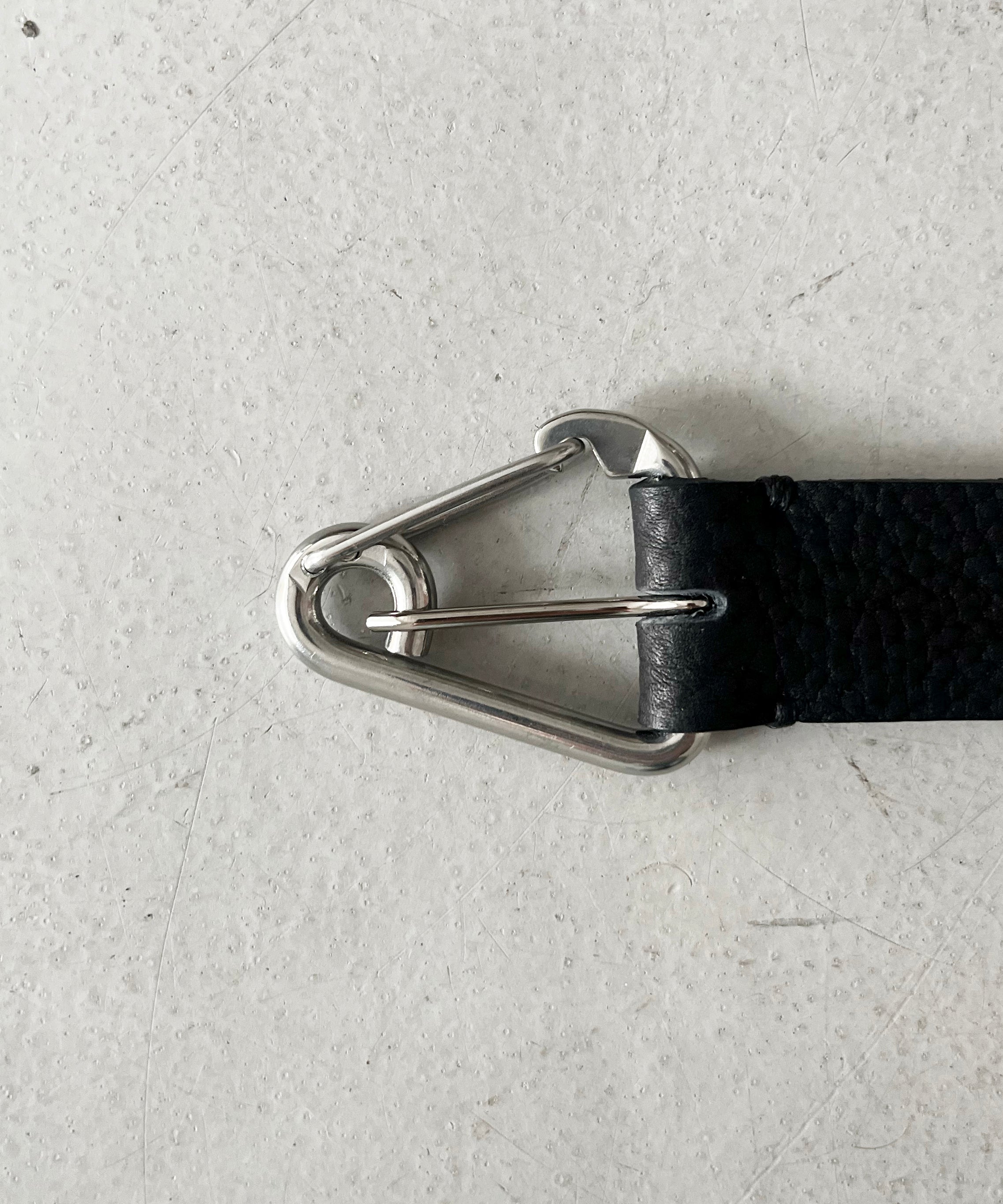 OPPOSE DUALITY Carabiner belt "BLACK"
