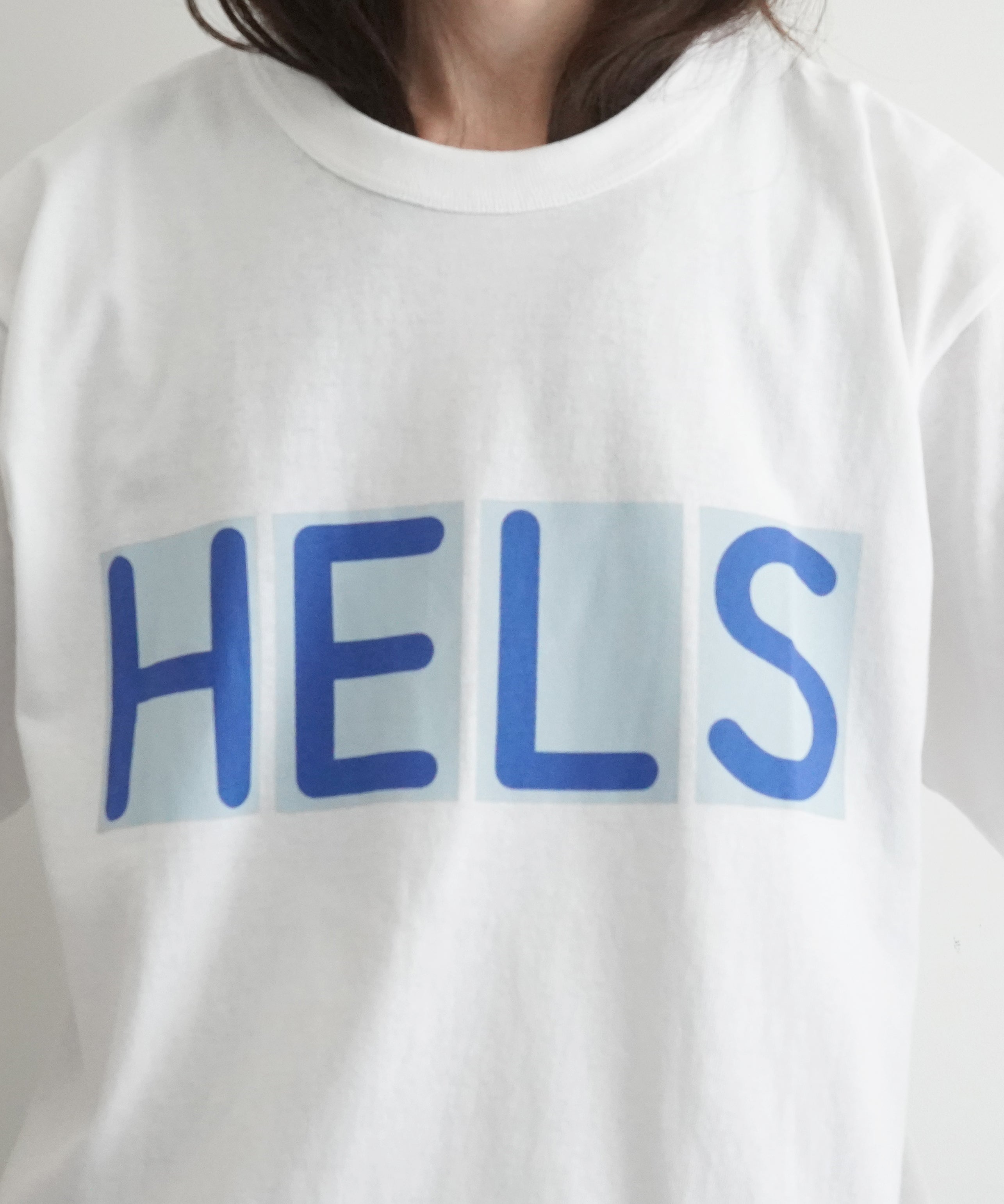 HELS Hels t-shirt "WHITE"