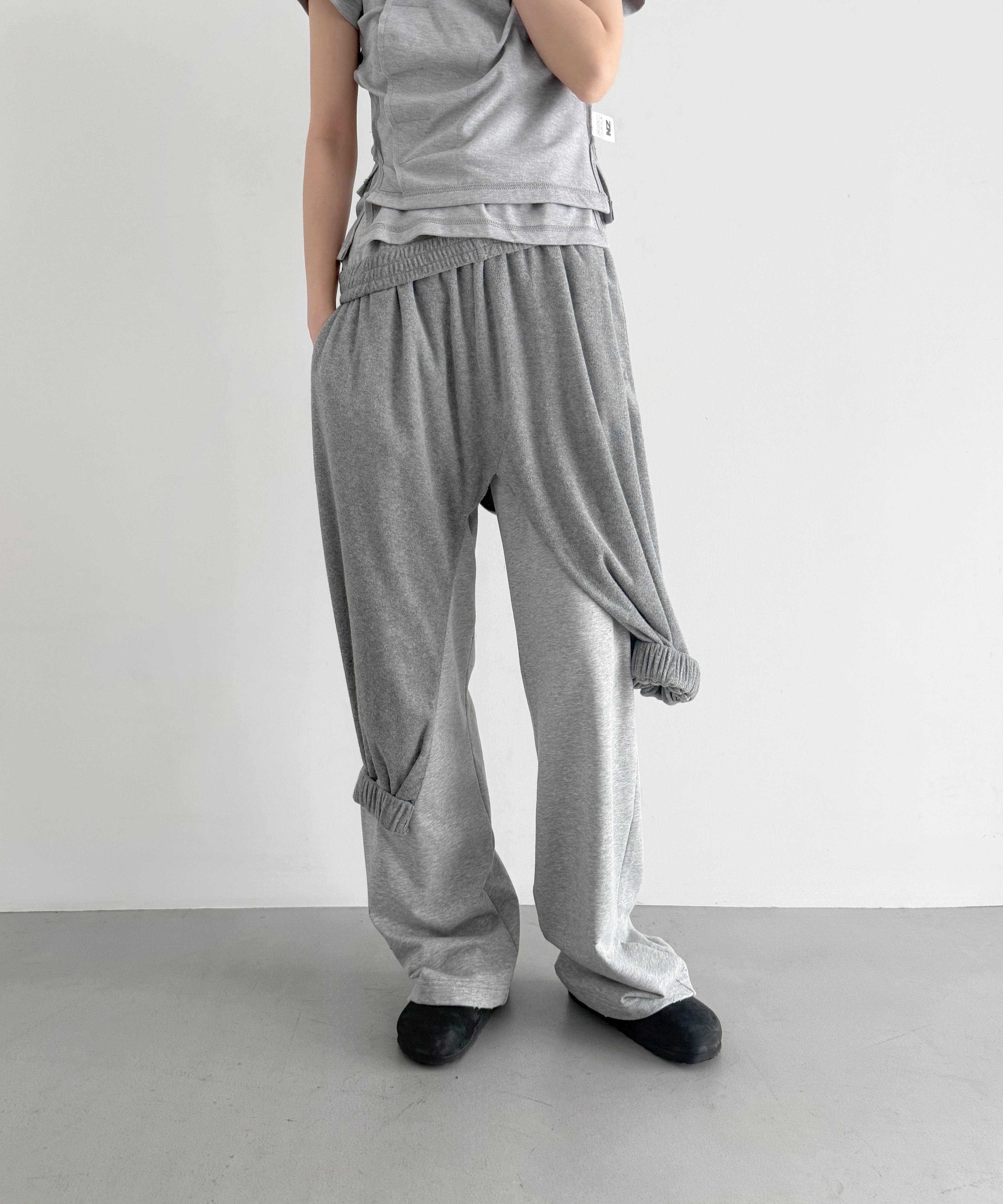 NATASHA ZINKO Aftercare joggers "GREY"