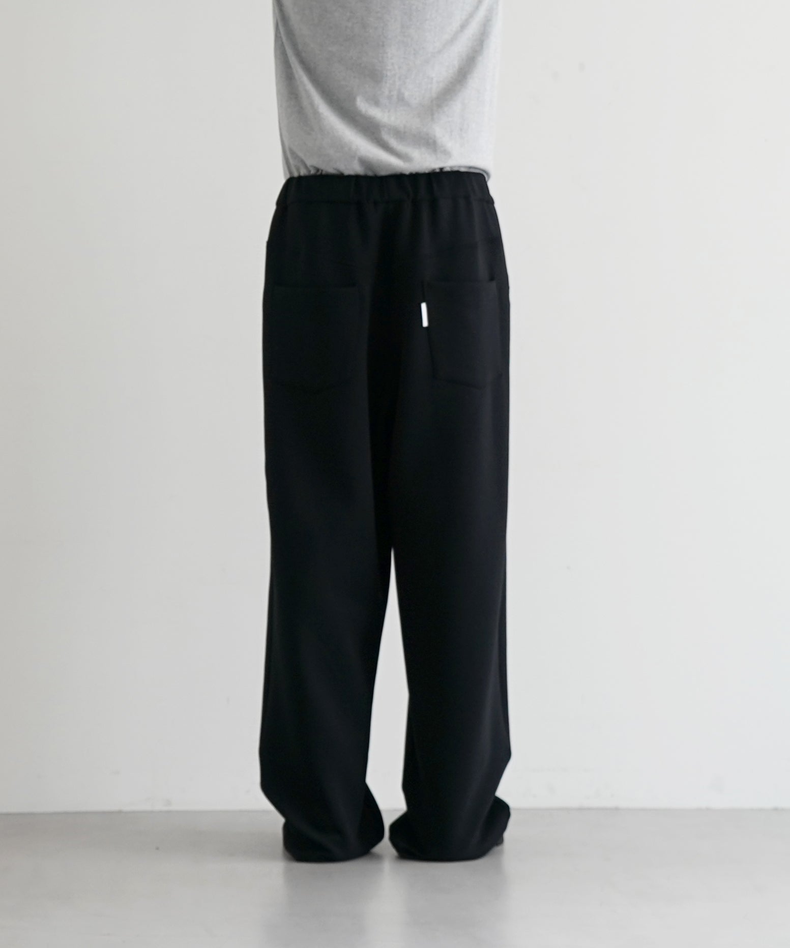 【EXCLUSIVE】NEONSIGN Wide tech slacks "BLACK"