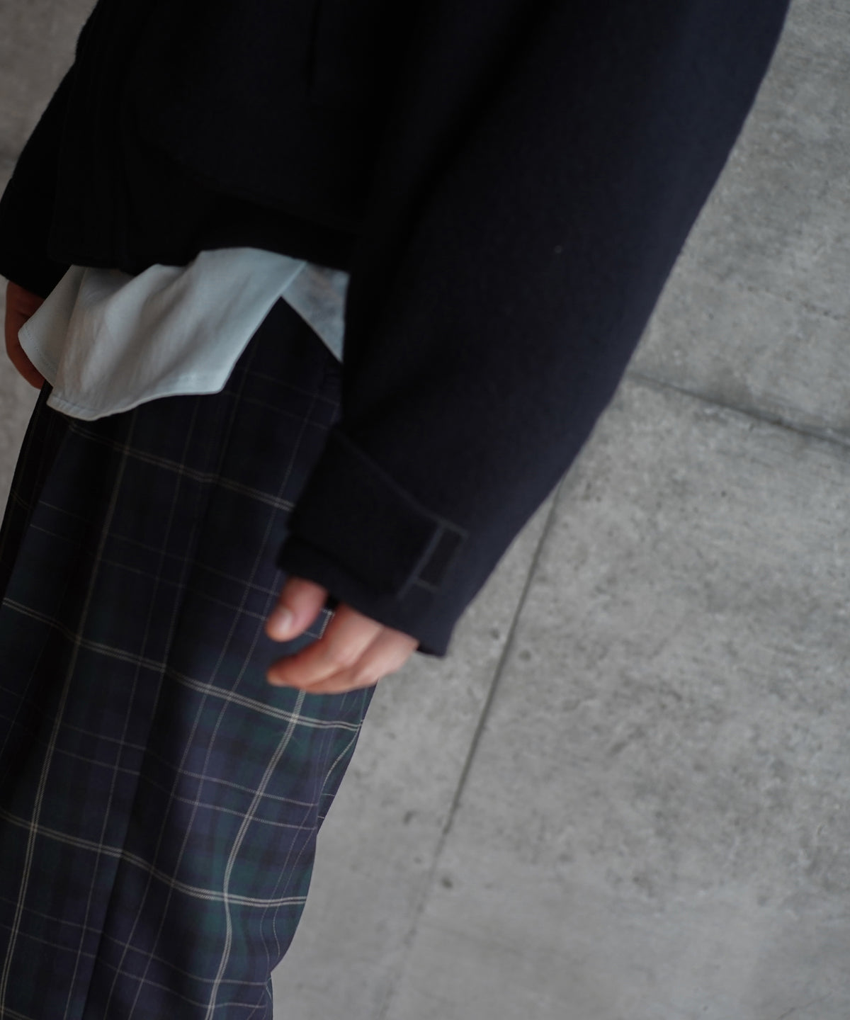 KAIKO Driver blouson "B.NAVY"