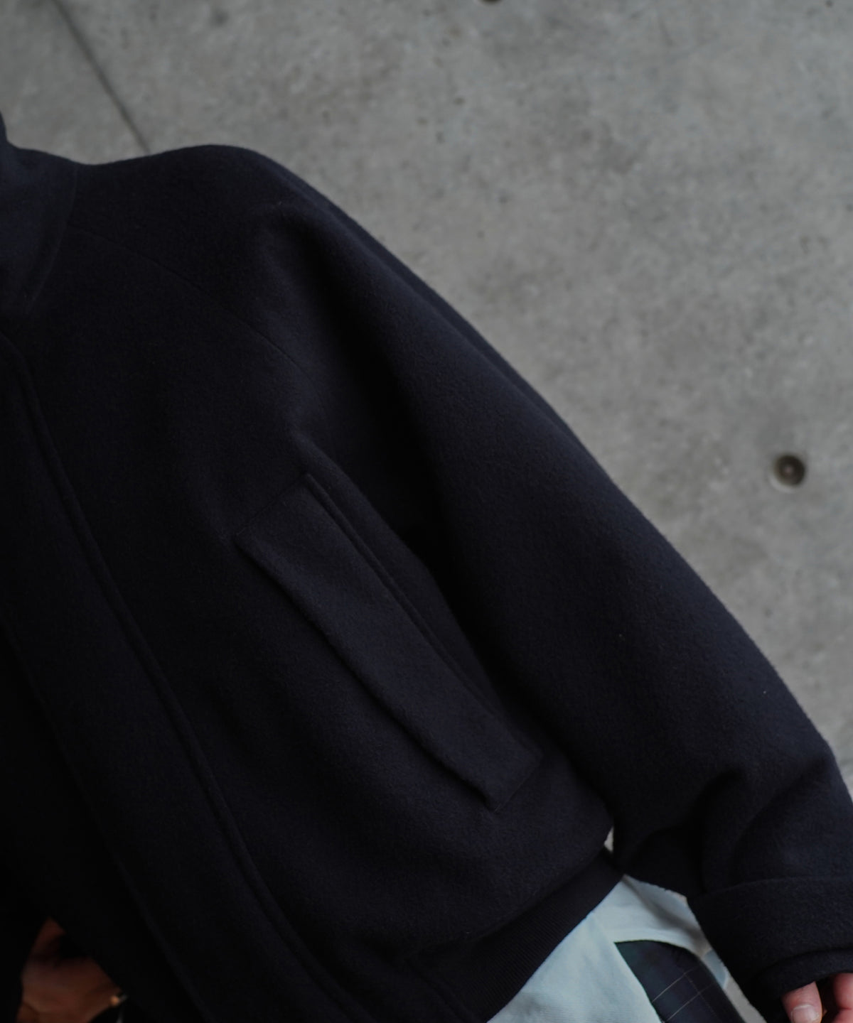 KAIKO Driver blouson "B.NAVY"