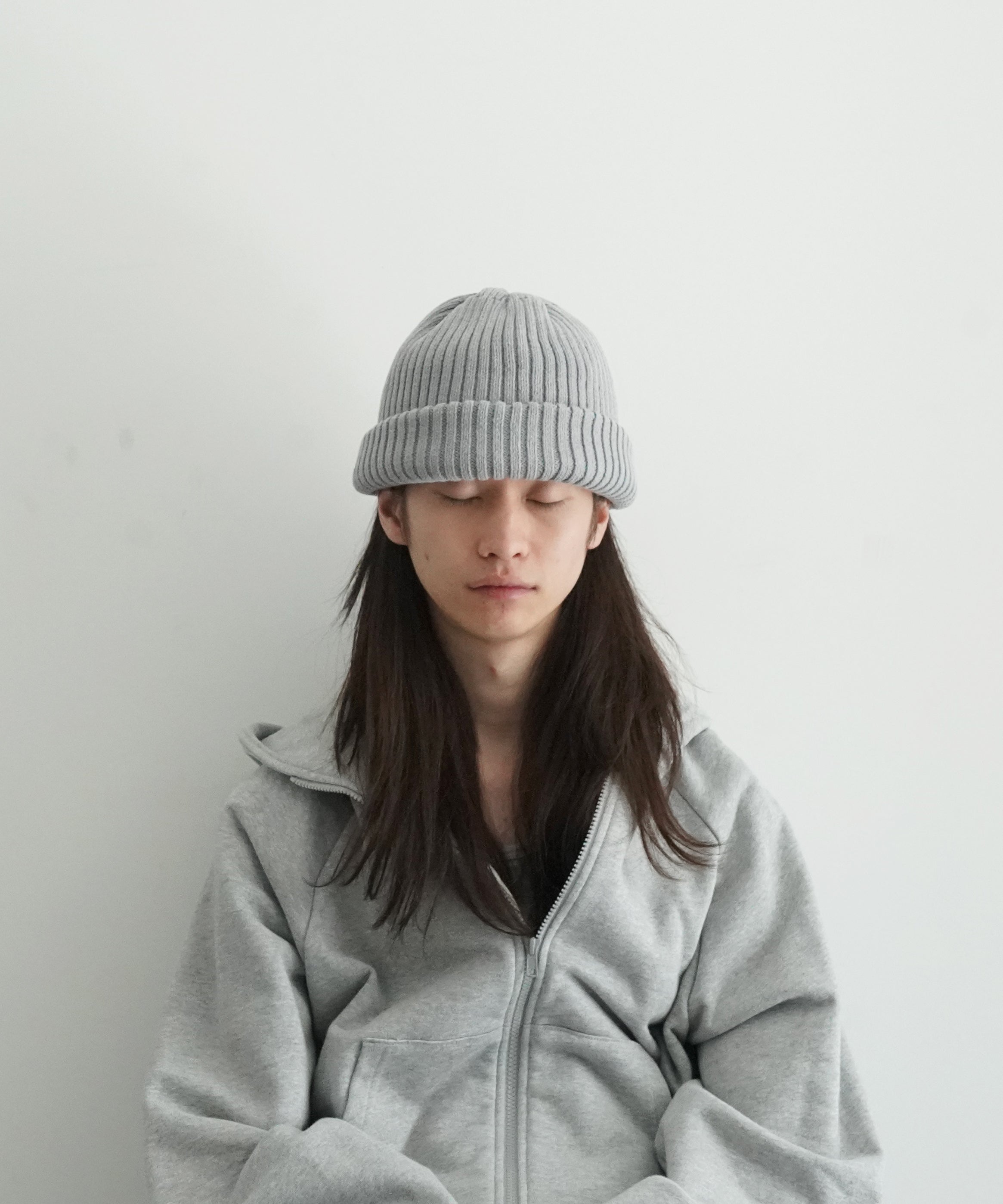 crepuscule Knit cap 3 "GRAY"