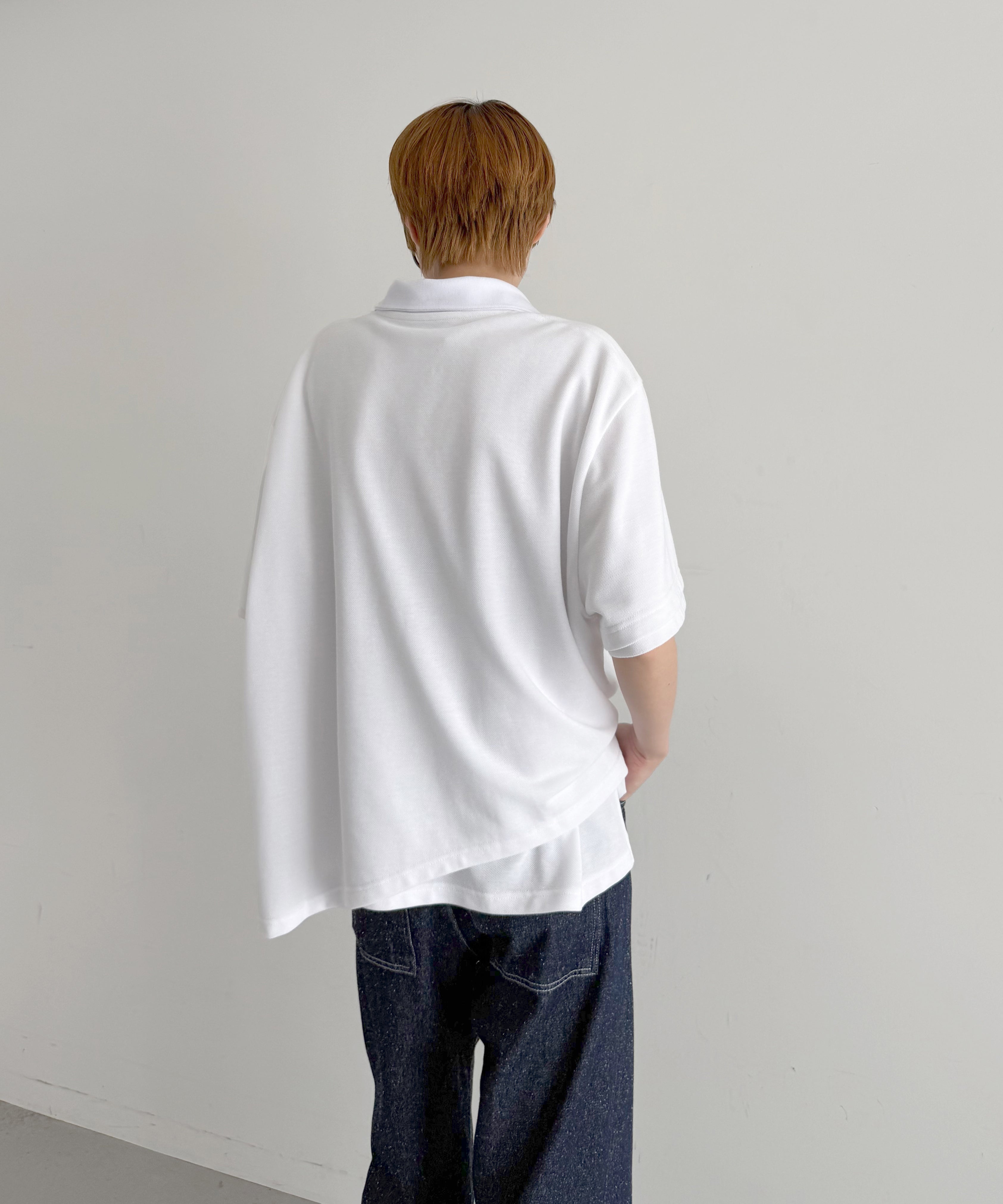 NATASHA ZINKO Double polo resort 2026 "WHITE"